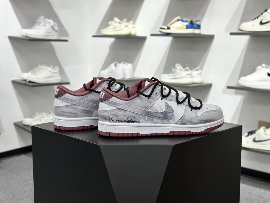 Nike SB Dunk Low 绑带 周年高端定制 低帮休闲板鞋 DV0833-112