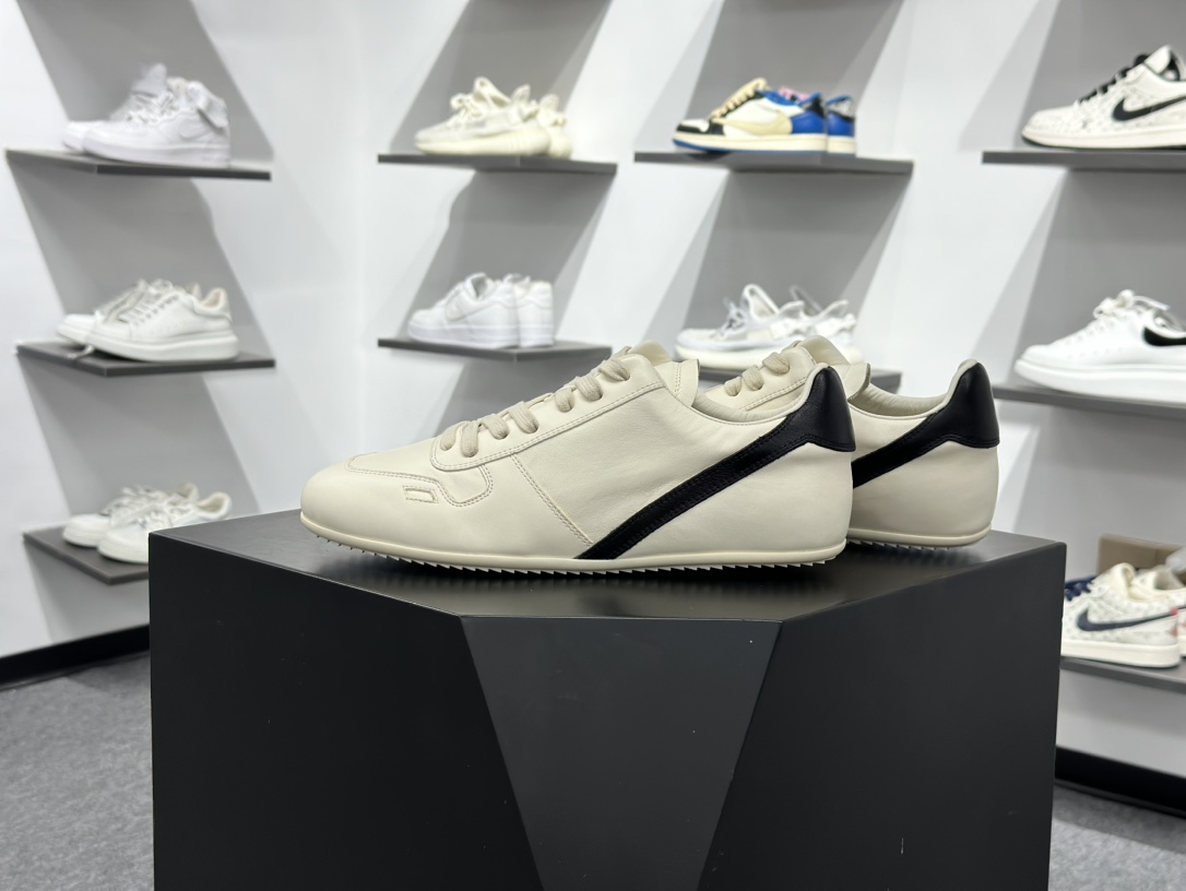 430 Rickowens 瑞克 欧文斯 RO Runner 薄底款 德训低帮休闲板鞋