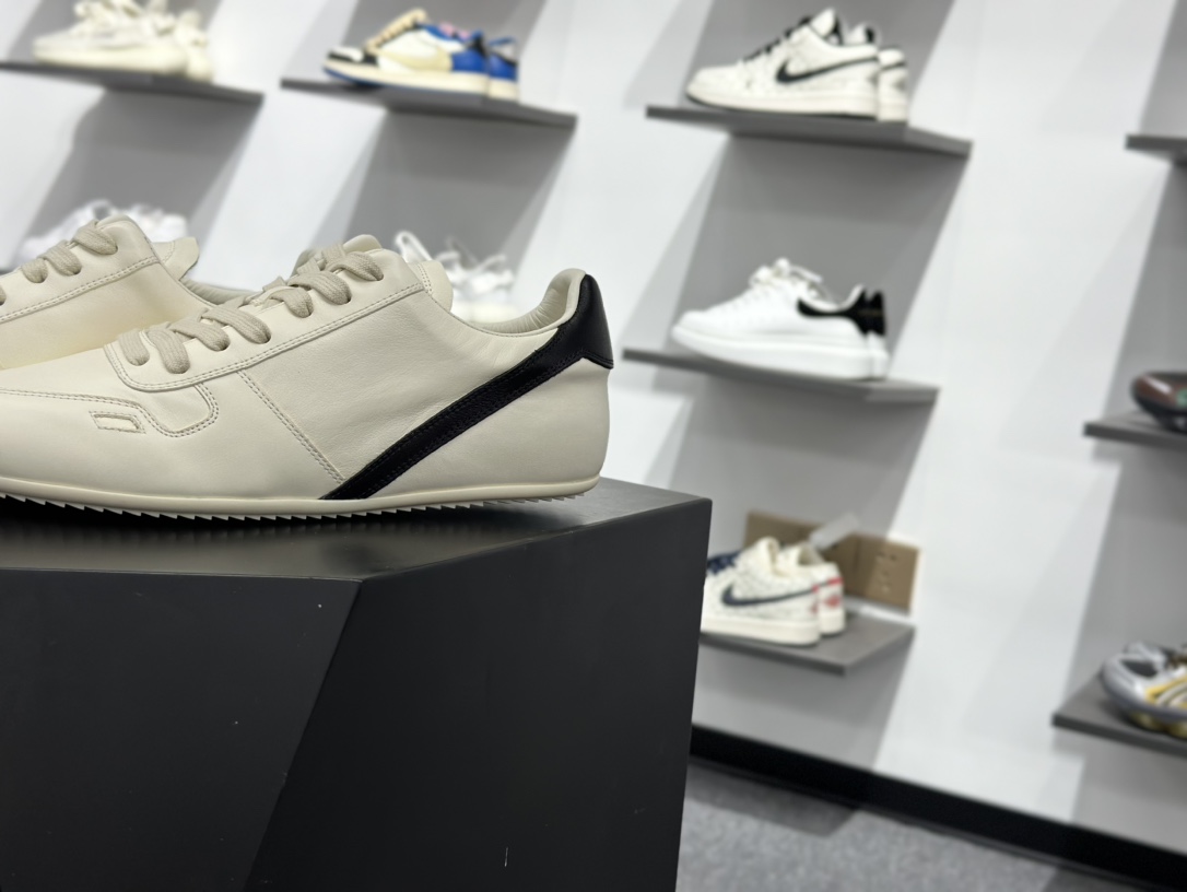 430 Rickowens 瑞克 欧文斯 RO Runner 薄底款 德训低帮休闲板鞋