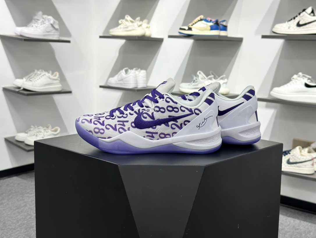 Nike Zoom Kobe VIII 8 耐克 科比8代系列 低帮复刻实战运动低帮文化篮球鞋 FQ3549-100 Nike Zoom Kobe VIII 8 耐克 科比8代系列 低帮复刻实战运动低帮文化篮球鞋 FQ3549-100