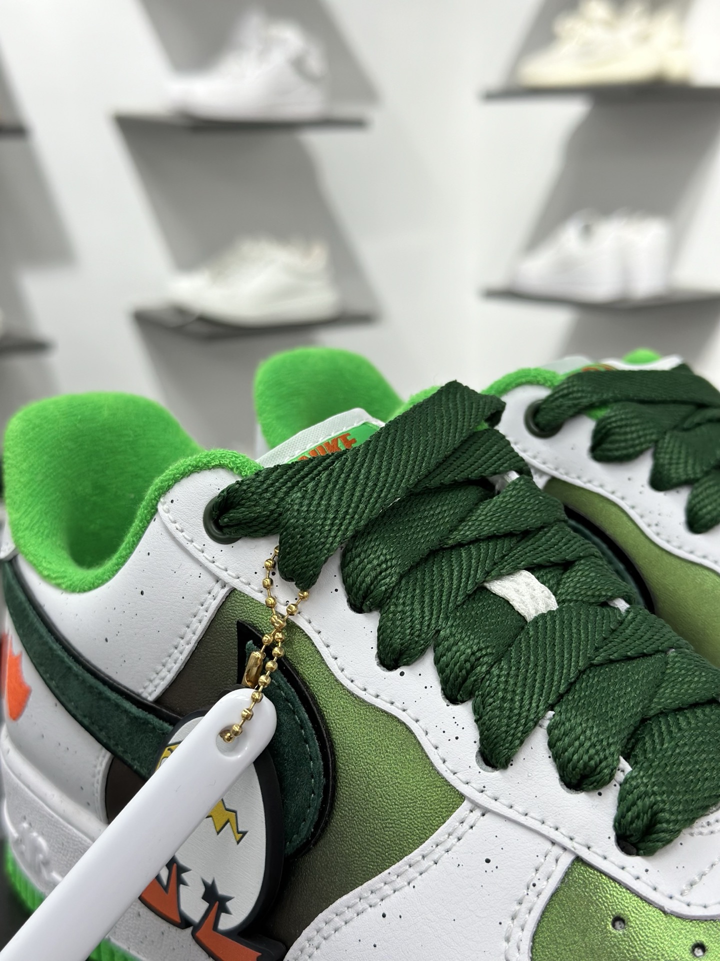 Nike Air Force 1 Low 07 x DOAF Air Force 1 Egg or Duck 白绿 IU7613-100