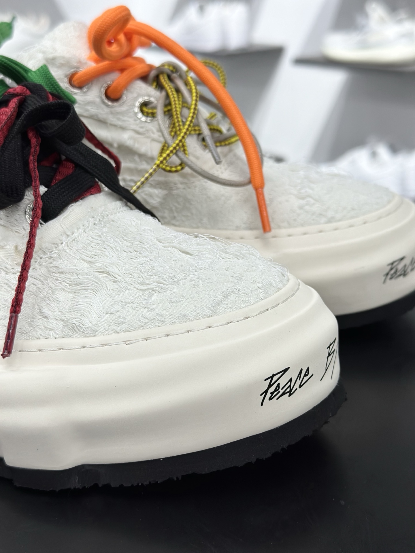 xVESSEL 雪花酥 美式 多巴胺 解构主义 街头风 撞色绑带 低帮 帆布鞋 男女同款 S24X36