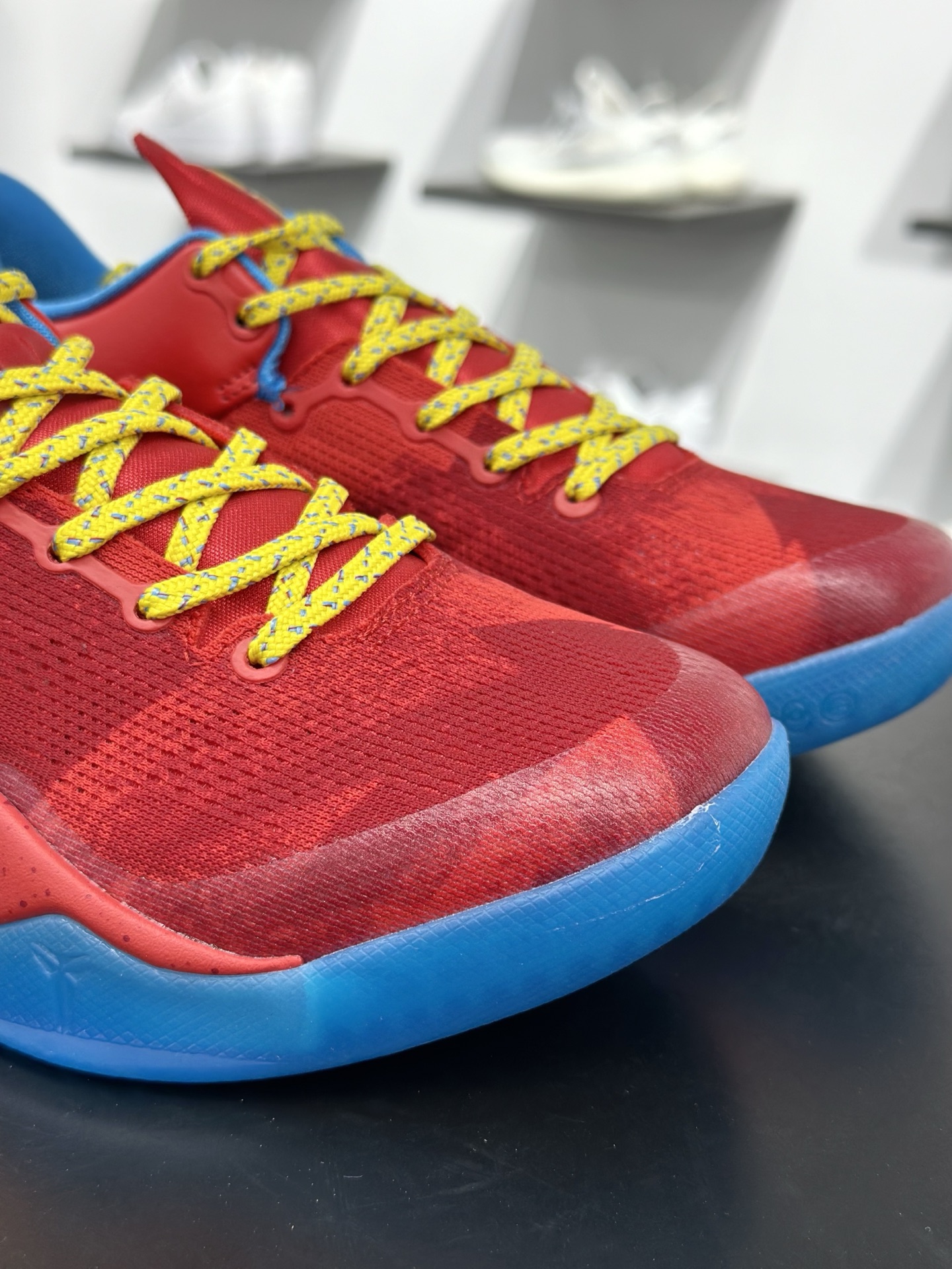 Nike KOBE 8 SYSTEM YOTH 科比八代 红黄 639654-674