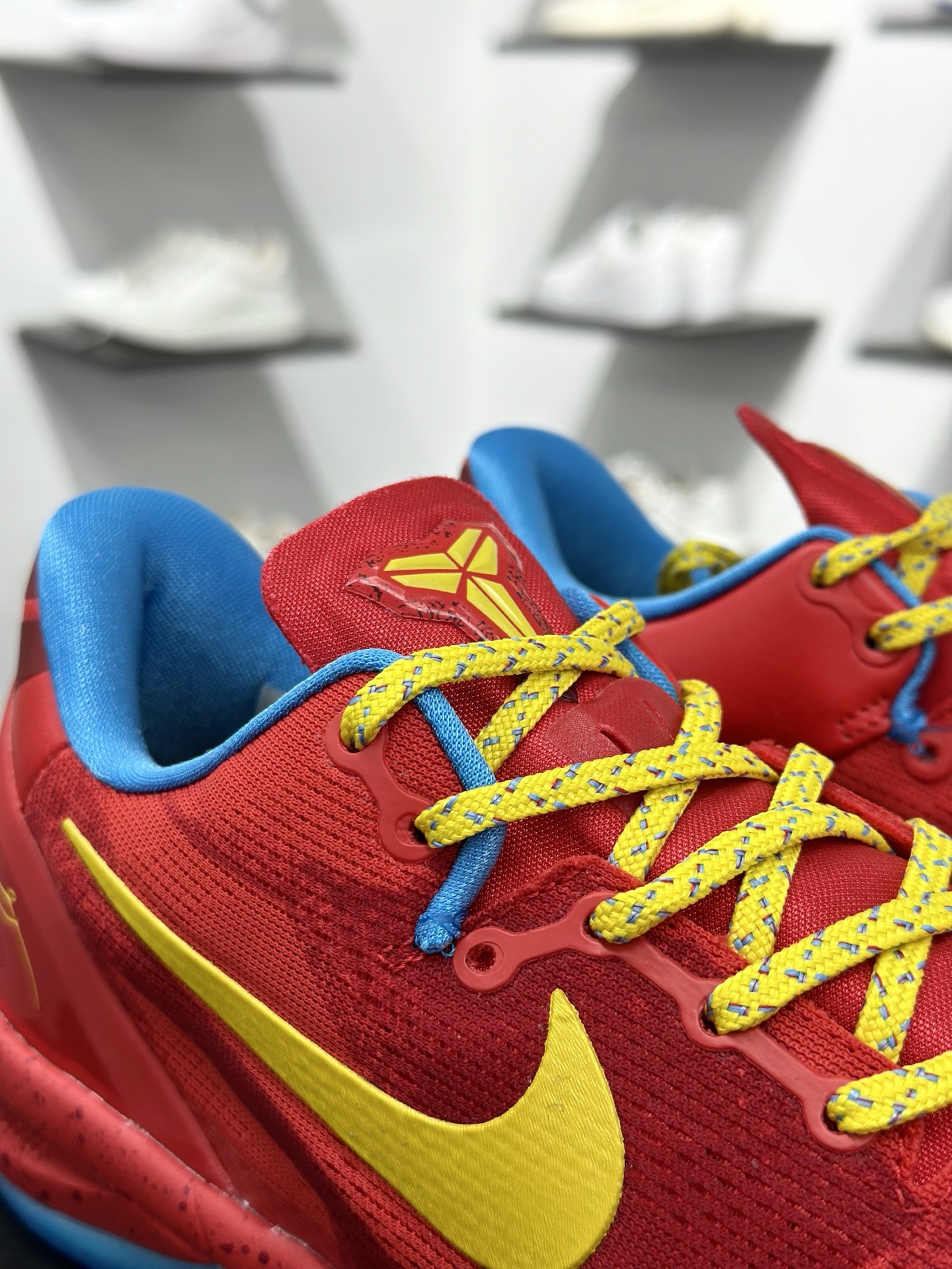 Nike KOBE 8 SYSTEM YOTH 科比八代 红黄 639654-674