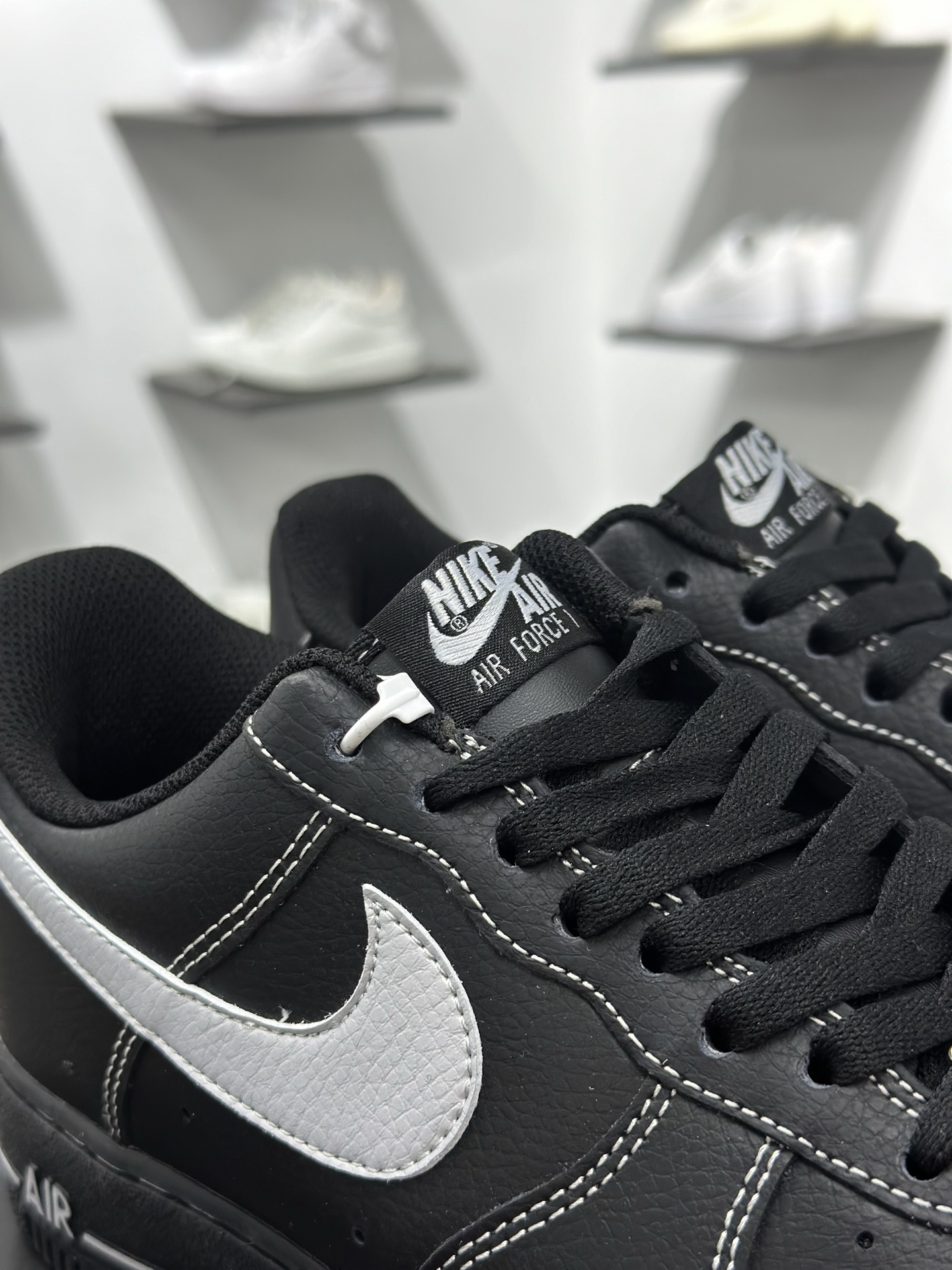 Nike Air Force 1 Low 黑银 ZH0316-154