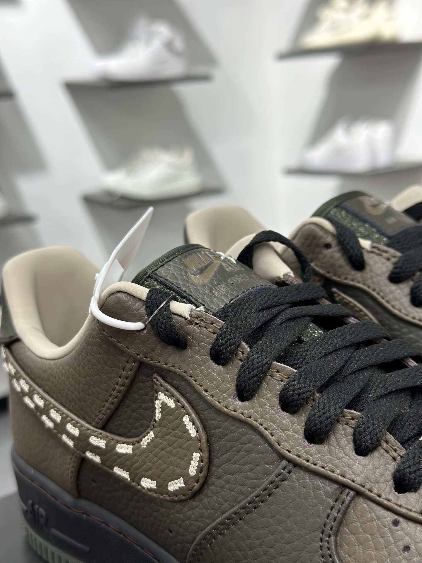 Nike Air Force 1 Low 07 棕绿荔枝纹 IQ1122-320 Nike Air Force 1 Low 07 棕绿荔枝纹 IQ1122-320