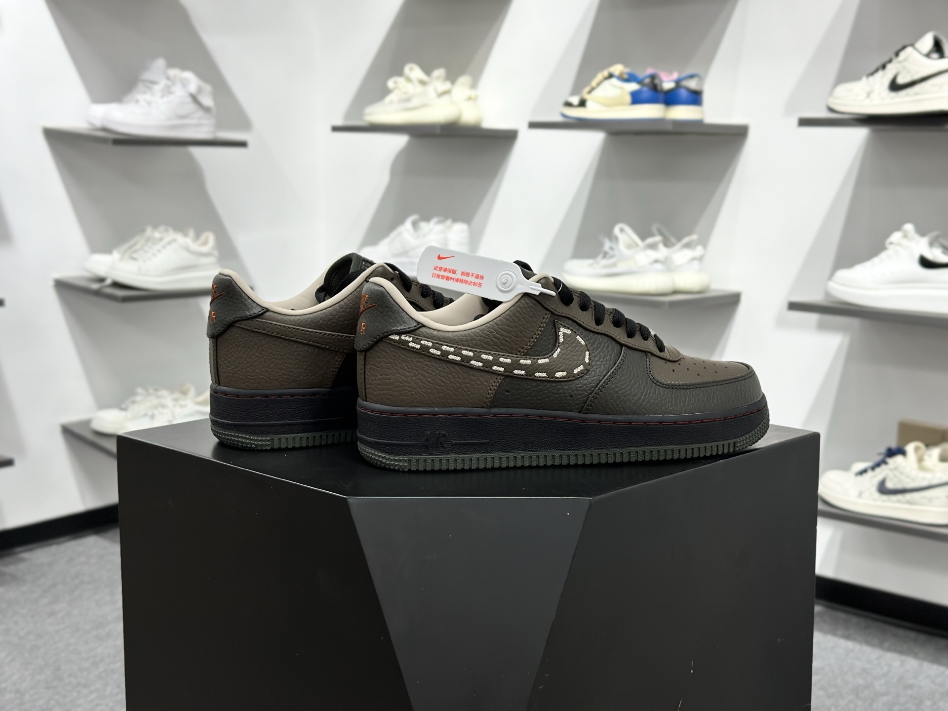 Nike Air Force 1 Low 07 棕绿荔枝纹 IQ1122-320 Nike Air Force 1 Low 07 棕绿荔枝纹 IQ1122-320