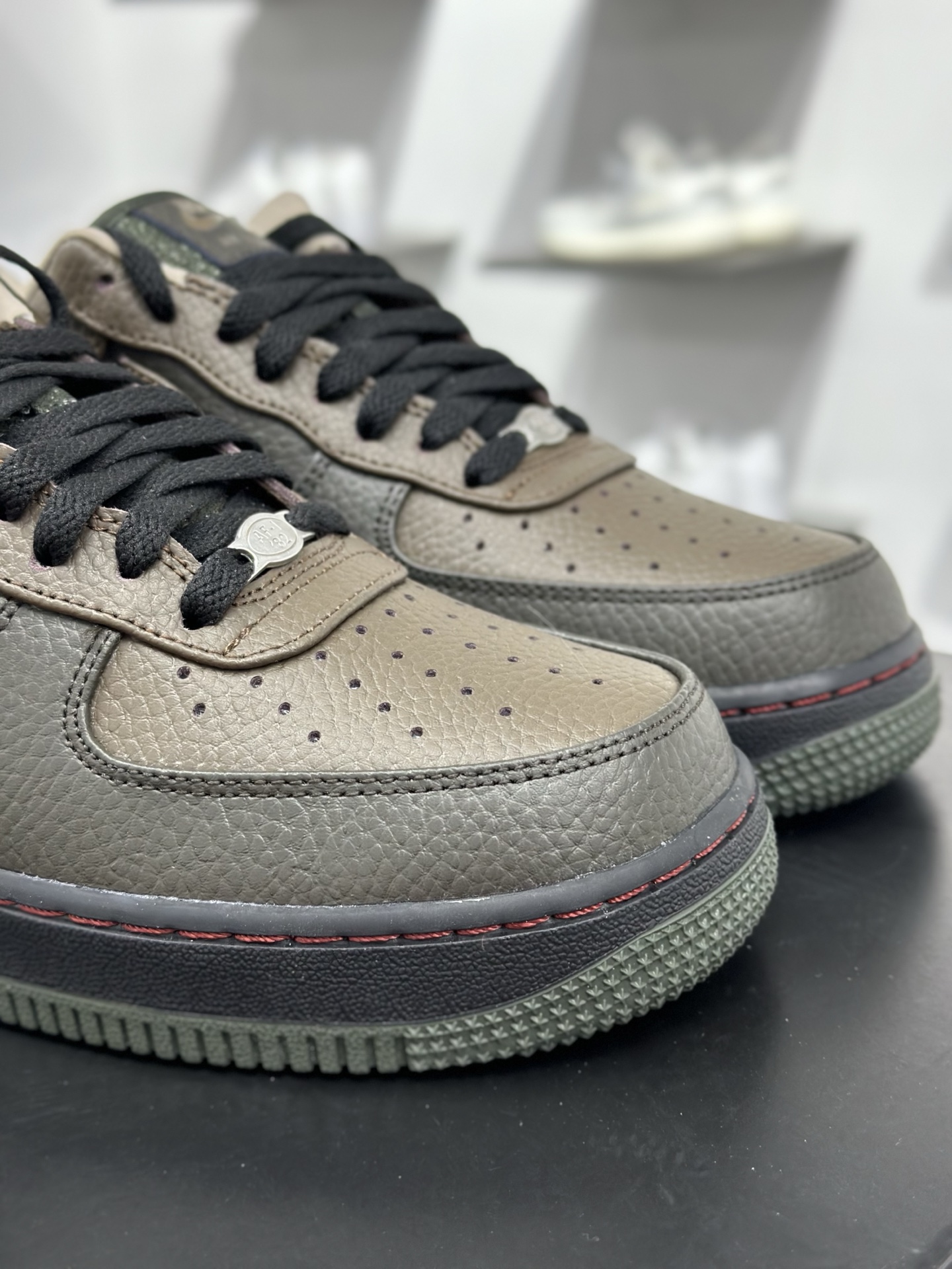 Nike Air Force 1 Low 07 棕绿荔枝纹 IQ1122-320 Nike Air Force 1 Low 07 棕绿荔枝纹 IQ1122-320