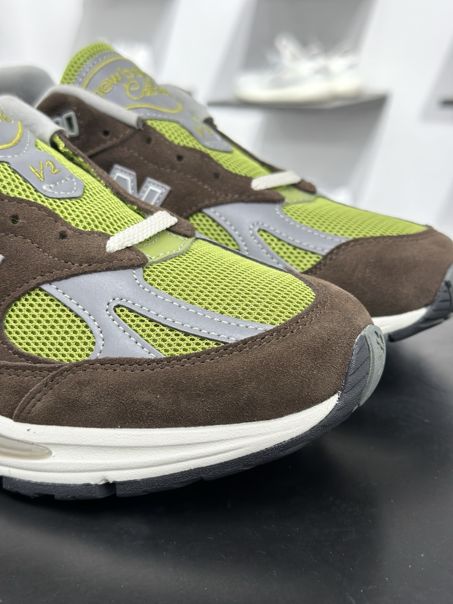 Danille Cathari x Kith x New Balance 991v2 Made In UK“Reverse”英产 三方联名款 低帮复古休闲运动鞋 U991CK2 Danille Cathari x Kith x New Balance 991v2 Made In UK“Reverse”英产 三方联名款 低帮复古休闲运动鞋 U991CK2