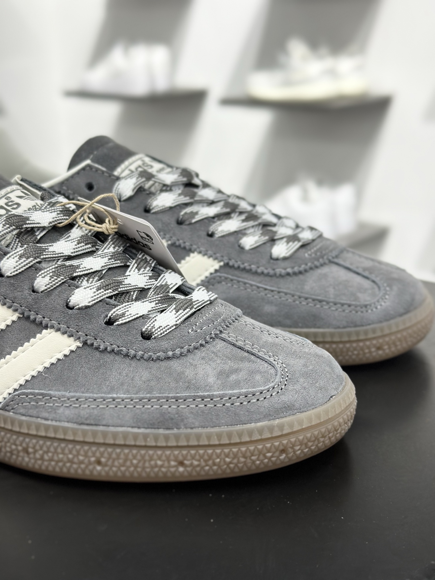 AD Originals Handball Spzl 灰色 原装 外贸鬼佬指定订单 KJ6303 AD Originals Handball Spzl 灰色 原装 外贸鬼佬指定订单 KJ6303