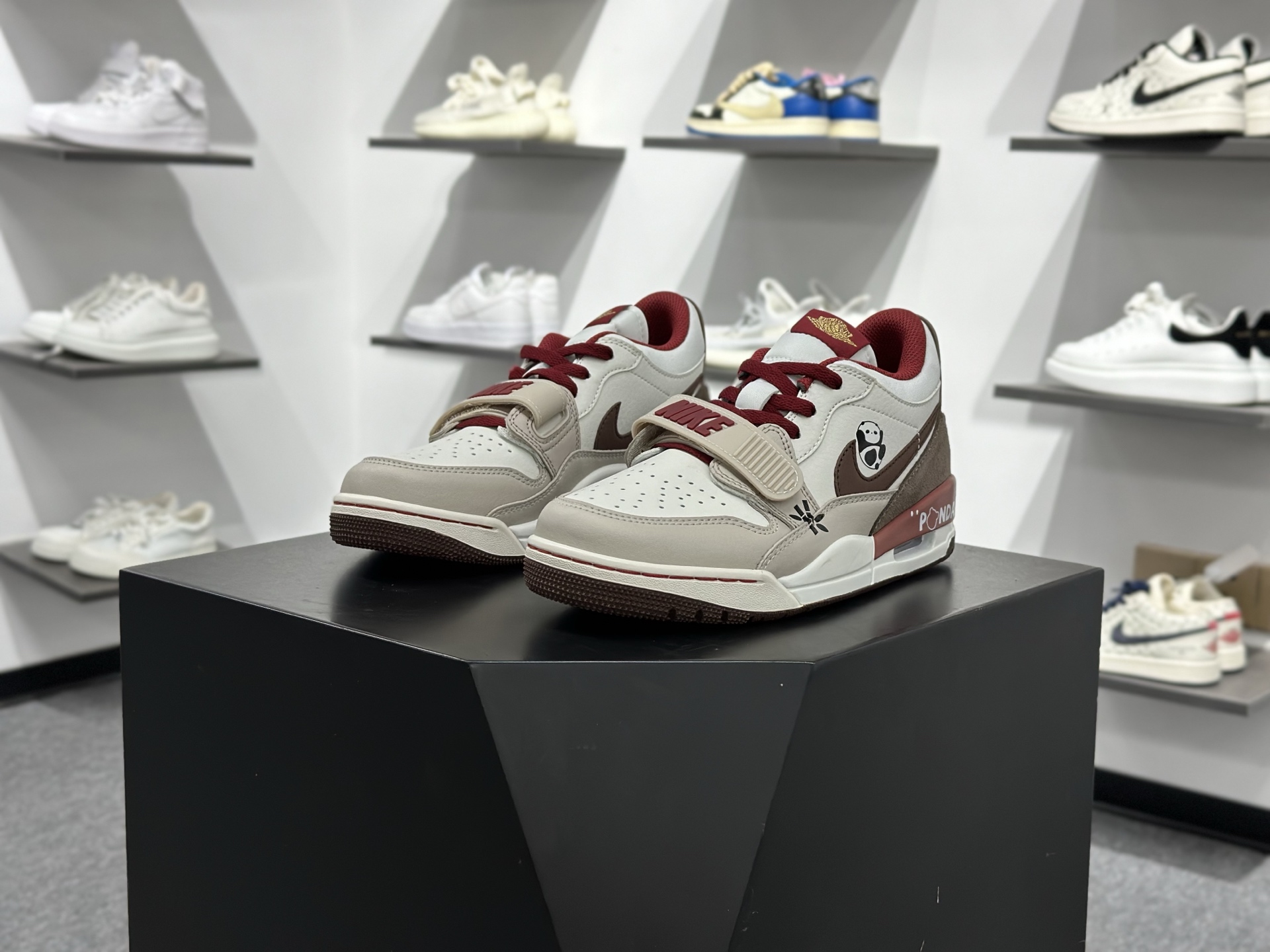 Air Jordan Legacy 312 ”慵懒大熊猫”国风特殊手绘/私人定制乔丹篮球鞋系列 IQ9785-161