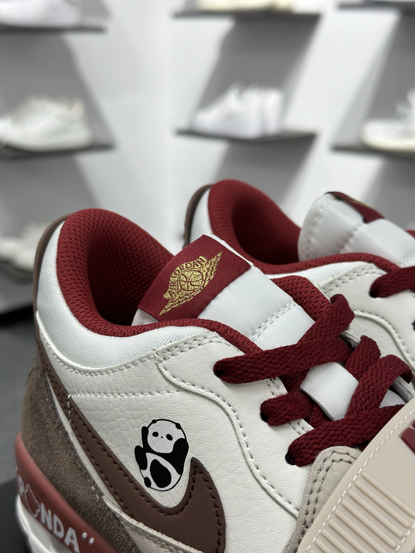 Air Jordan Legacy 312 ”慵懒大熊猫”国风特殊手绘/私人定制乔丹篮球鞋系列 IQ9785-161