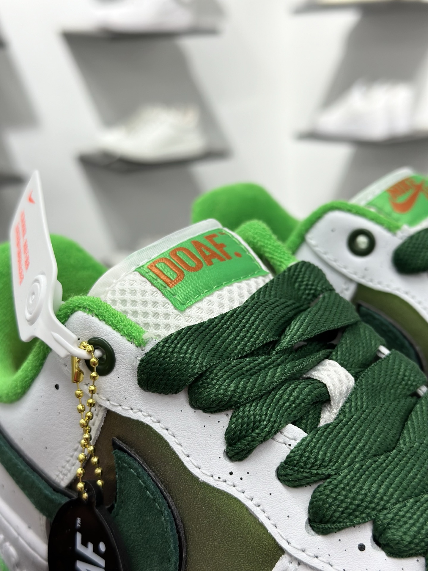 DOAF x Air Force 1 Low 白绿色 IU7613-100