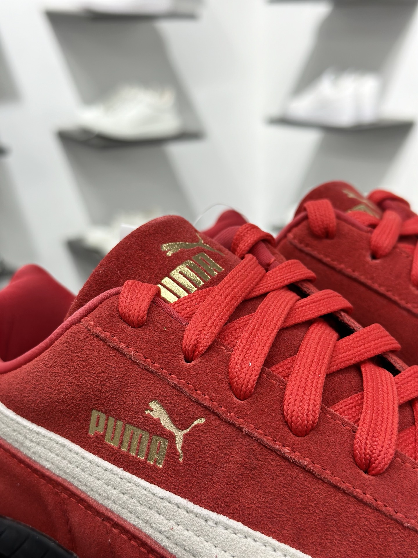 Sparco x Puma Speedcat OG+”Blue White”极速赛车系列低帮德训风拼接复古百搭休闲运动赛车鞋 398846-02