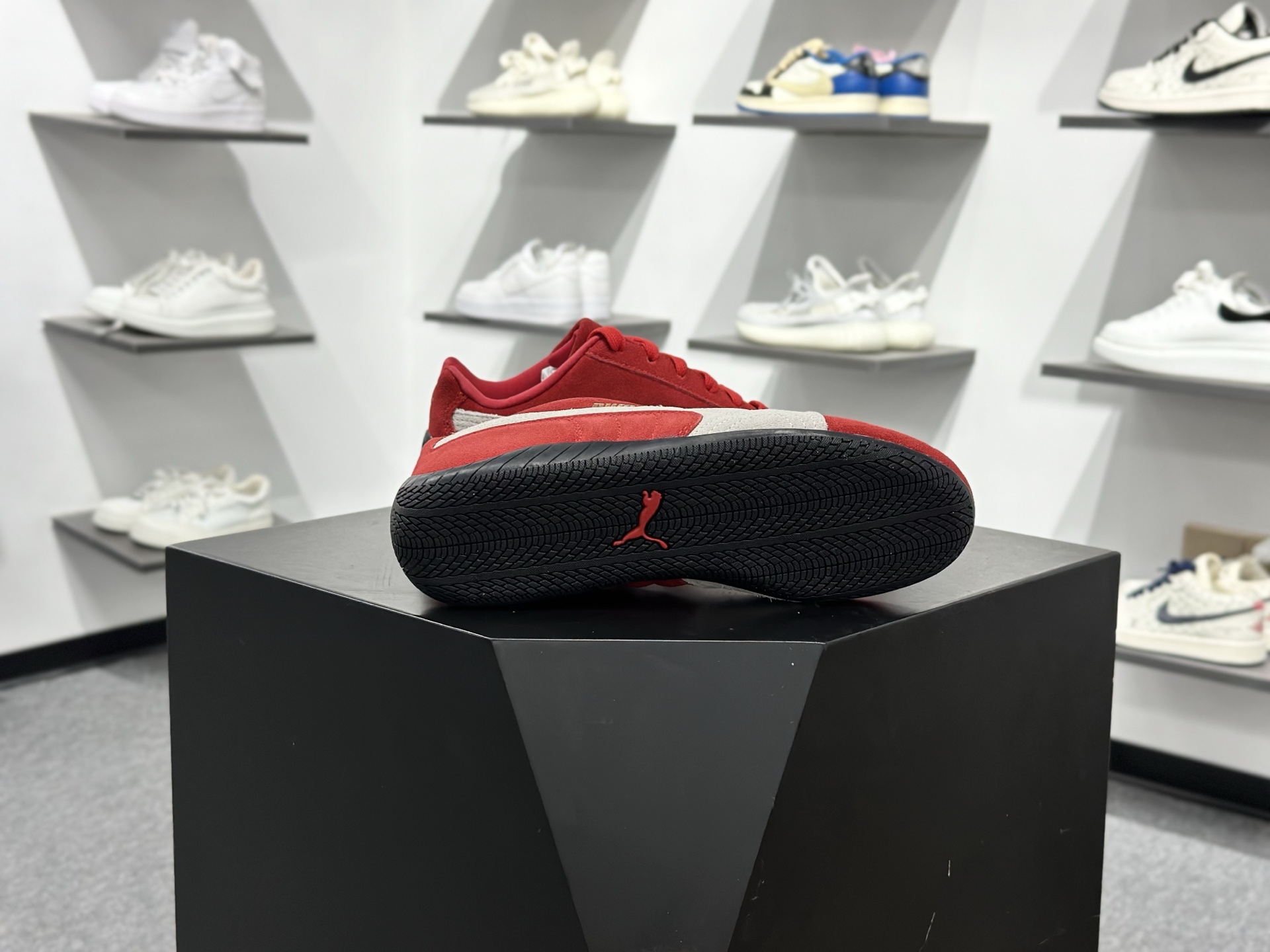 Sparco x Puma Speedcat OG+”Blue White”极速赛车系列低帮德训风拼接复古百搭休闲运动赛车鞋 398846-02
