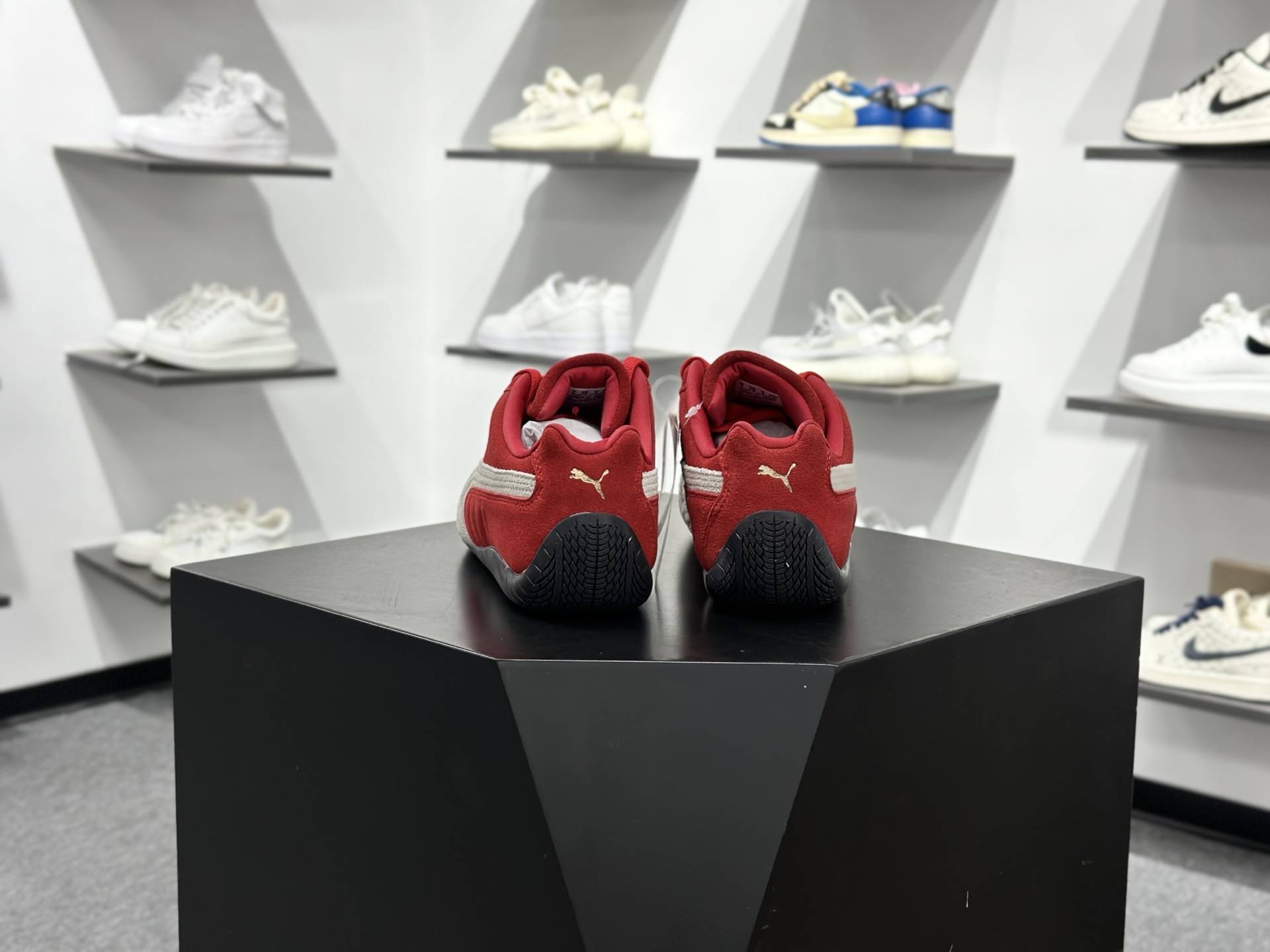 Sparco x Puma Speedcat OG+”Blue White”极速赛车系列低帮德训风拼接复古百搭休闲运动赛车鞋 398846-02