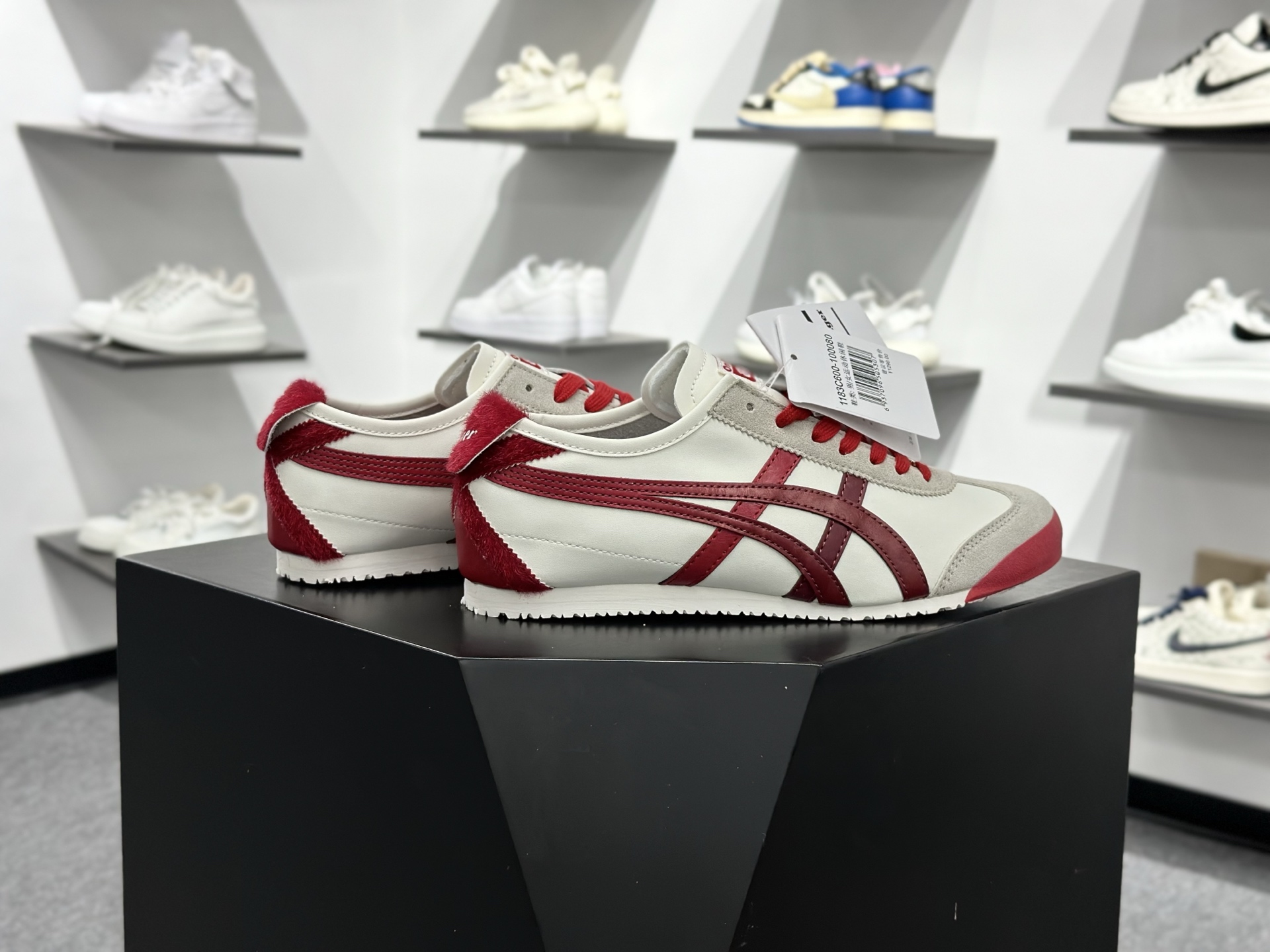 Onitsuka Tiger鬼塚虎 MEXICO 66 CNY 舒适时尚百搭经典 支撑 低帮 生活休闲鞋男女同款 1183C600-100