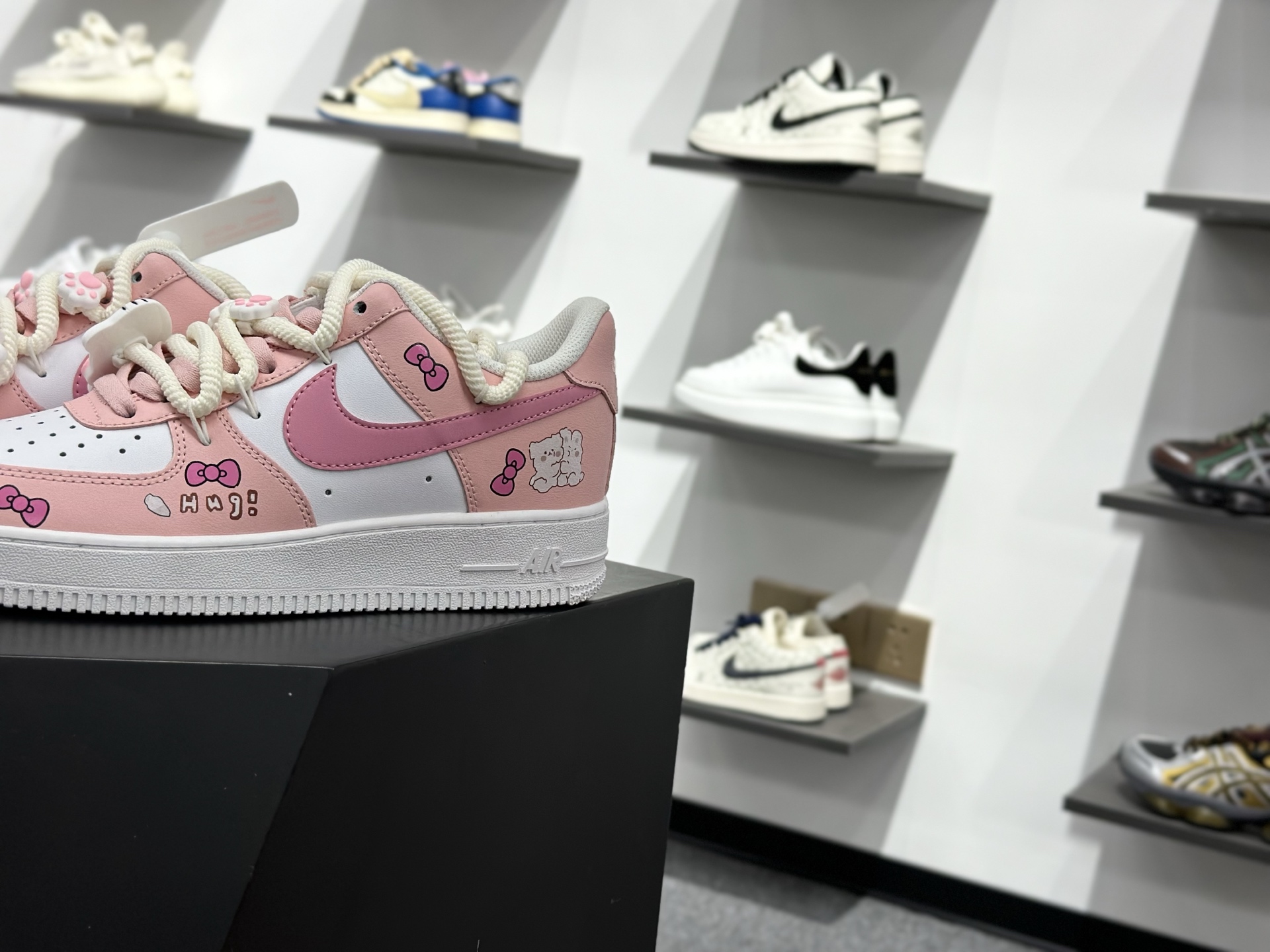 Nike Air Force 1 Low 07 粉白凯蒂猫 YY2024-762