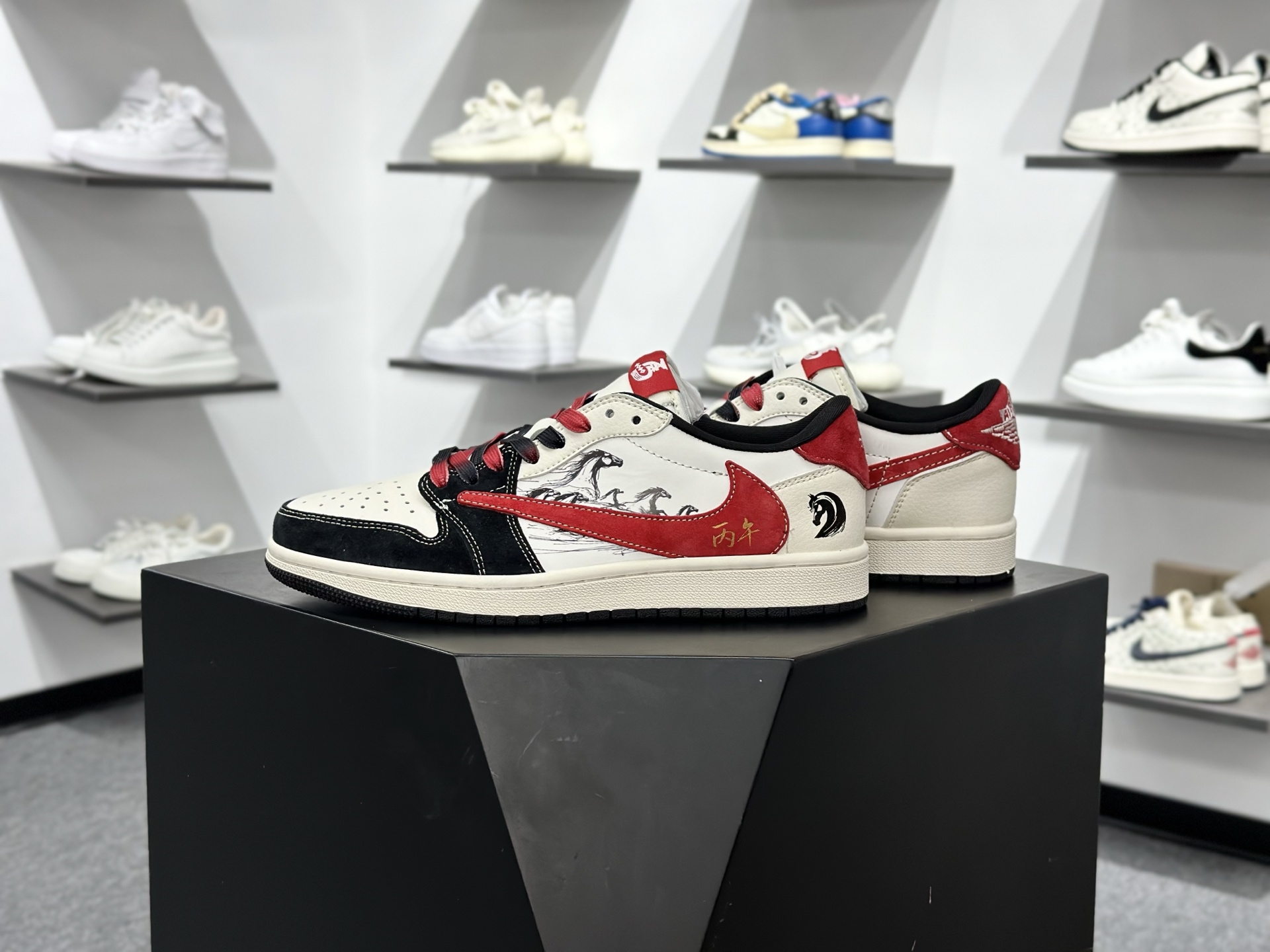 Nike Air Jordan 1 Low 定制配色 马年限定 定制AJ联名-高端定制 低帮复古文化板鞋 FC1688-253-Chinese wholesaler seller Clothes Bags handbags wholesale Shoes High Quatity wholesaler seller Cheap Sneakers from China Factory Chinese suppliers china wholesale clothing wholesaler seller Nike Air Jordan 1 Low 定制配色 马年限定 定制AJ联名-高端定制 低帮复古文化板鞋 FC1688-253