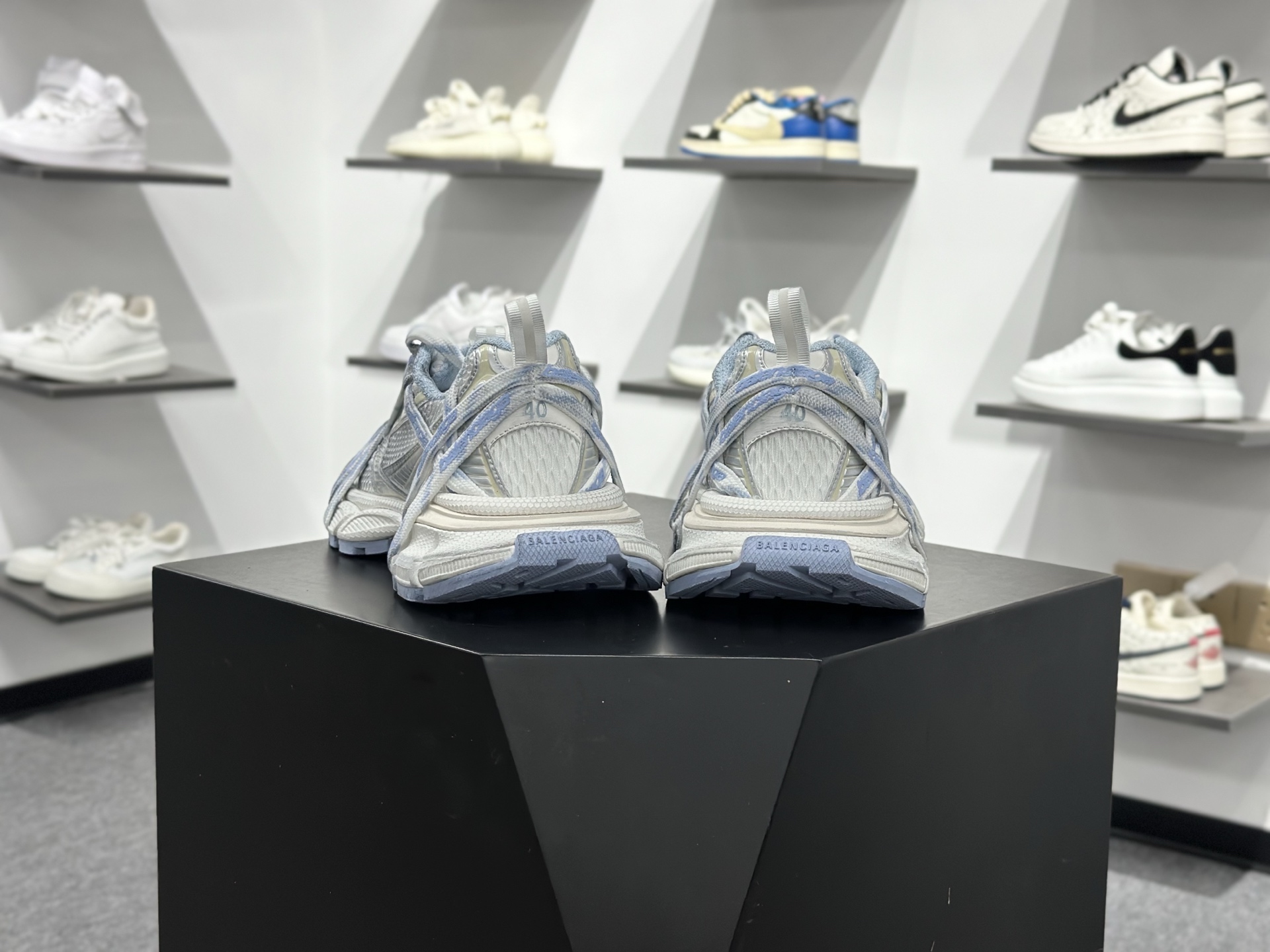 480 Balenciaga巴黎世家 3XL Extreme Laces 圆头系带 低帮 老爹鞋 女款 浅蓝色-Chinese UA Cheap High Quatity Brand Clothes Bags handbags Sneakers wholesale wholesaler seller from China Factory suppliers Fashion Clothing Shoes best Quality Beautiful Price 480 Balenciaga巴黎世家 3XL Extreme Laces 圆头系带 低帮 老爹鞋 女款 浅蓝色