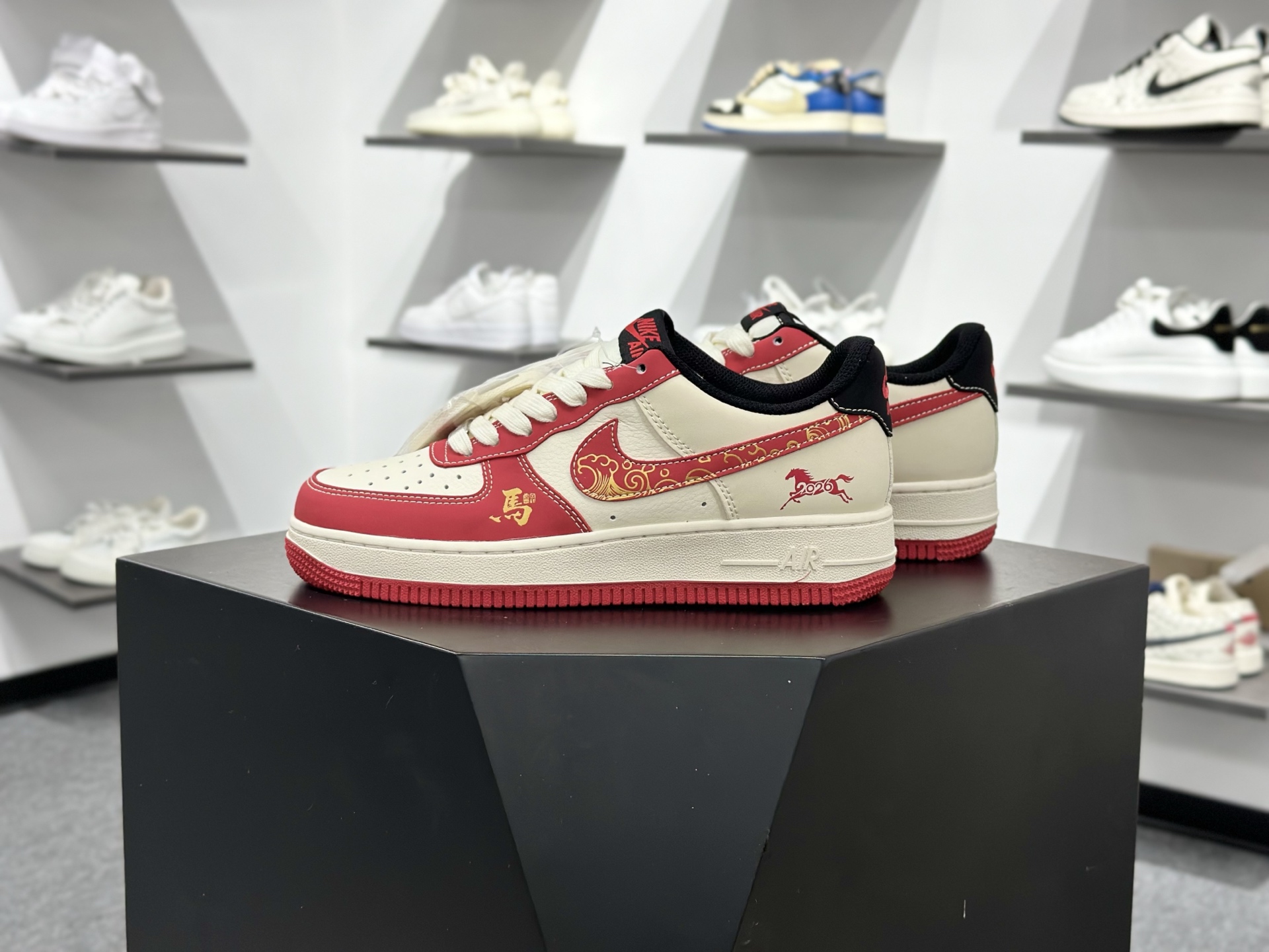 Nike Air Force1 07 low 马年限定 定制空军 FC1688-260-Top High Quatity Cheap Sneakers Fashion Clothing Clothes Bags handbags Shoes of all Brand wholesale With The best Quality And Beautiful Price from China Factory Chinese suppliers wholesaler seller Nike Air Force1 07 low 马年限定 定制空军 FC1688-260