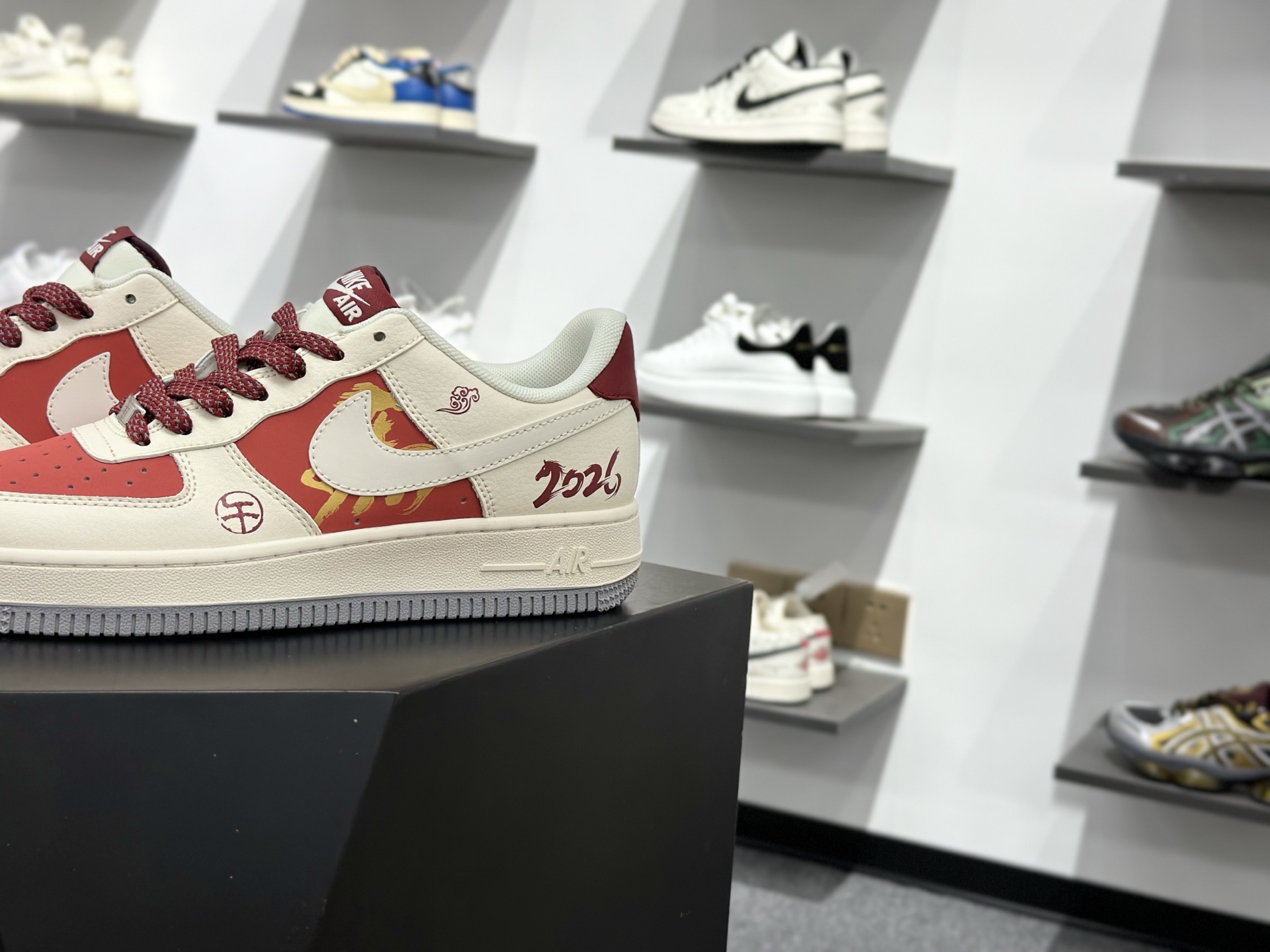 260 Nike Air Force1 07 low 马年限定 JP2026-151-Chinese UA Cheap High Quatity Brand Clothes Bags handbags Sneakers wholesale wholesaler seller from China Factory suppliers Fashion Clothing Shoes best Quality Beautiful Price 260 Nike Air Force1 07 low 马年限定 JP2026-151