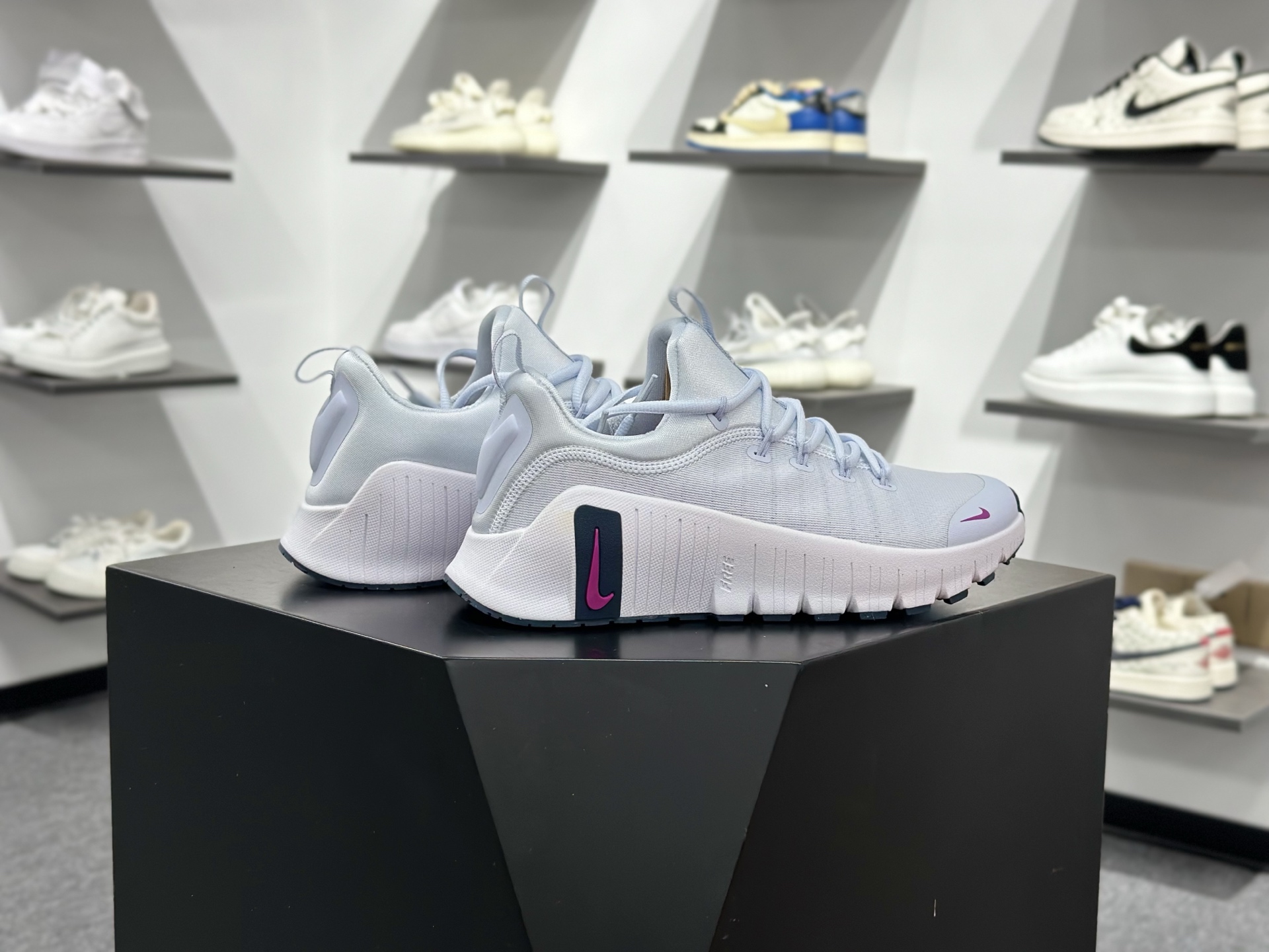 Nike Free Metcon 6 网布 圆头 系带 减震防滑 低帮 训练鞋 FJ7126-004