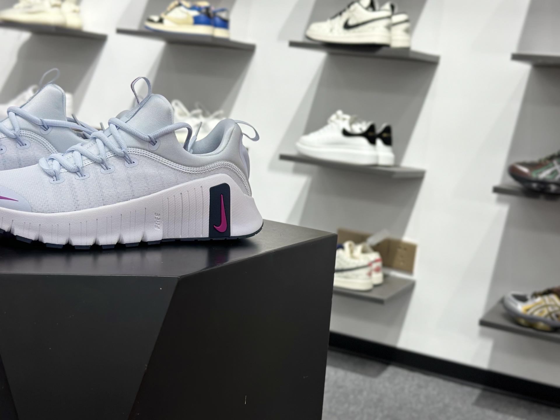 Nike Free Metcon 6 网布 圆头 系带 减震防滑 低帮 训练鞋 FJ7126-004