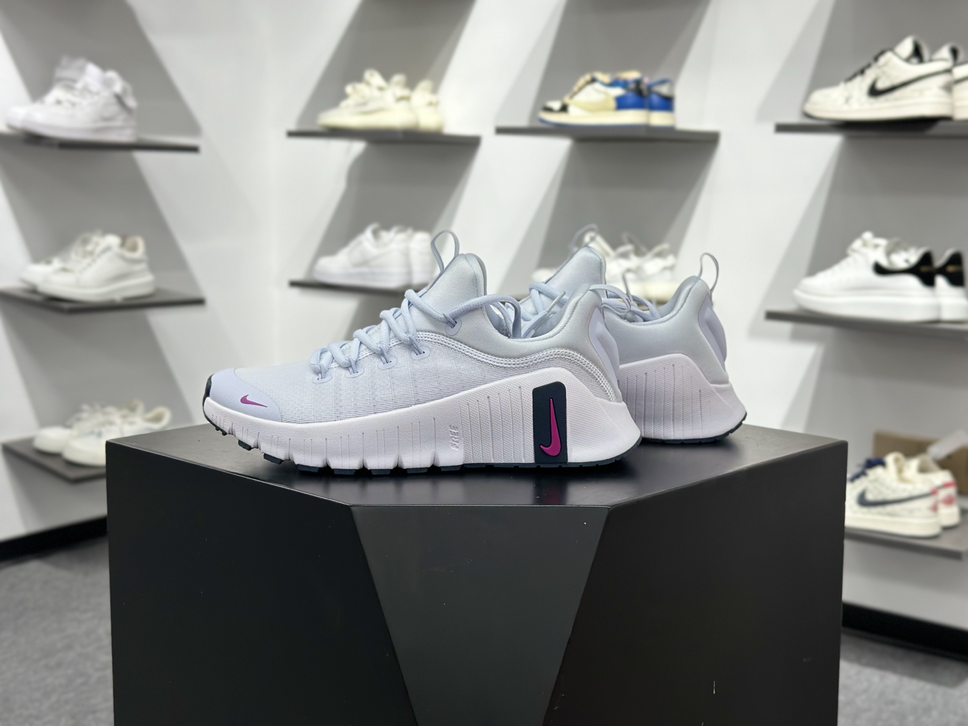 Nike Free Metcon 6 网布 圆头 系带 减震防滑 低帮 训练鞋 FJ7126-004