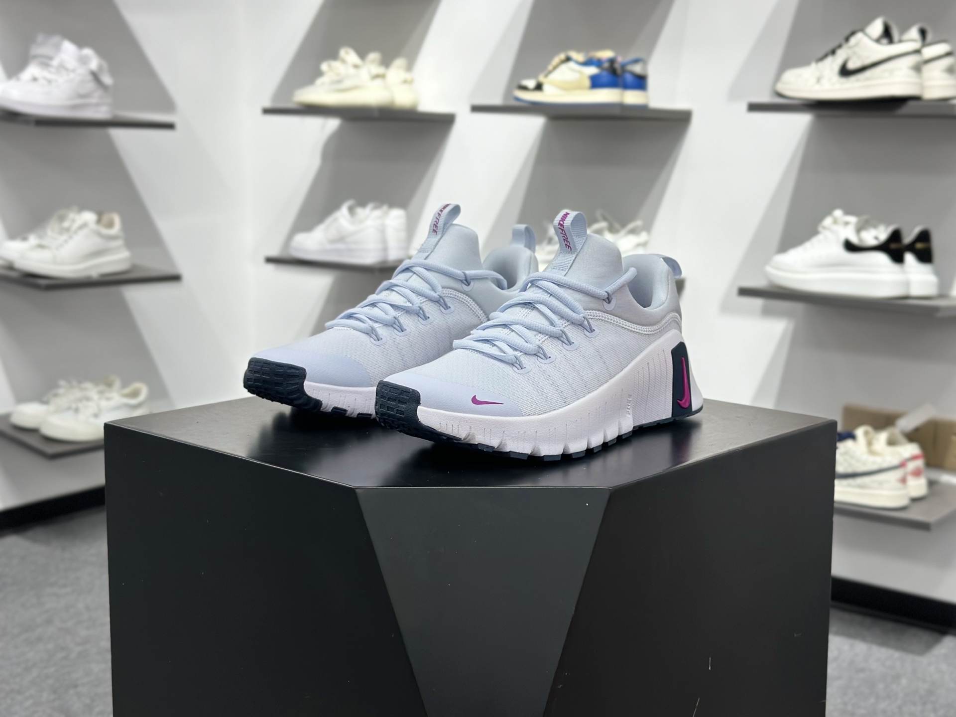 Nike Free Metcon 6 网布 圆头 系带 减震防滑 低帮 训练鞋 FJ7126-004