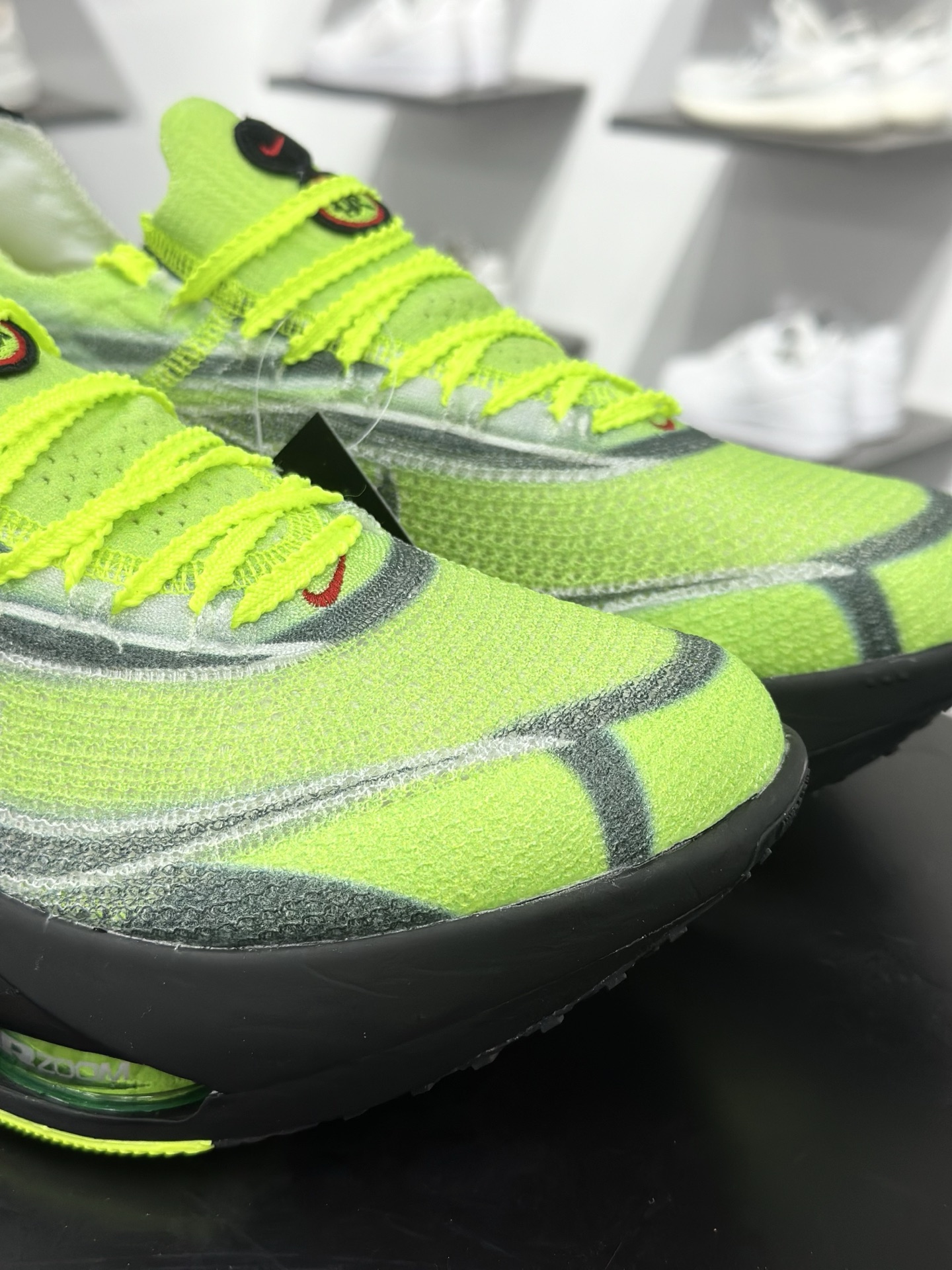 耐克Nike Air Zoom Alphafly Next% 3 Proto”Ekiden Pack Volt”阿尔法飞行3代系列马拉松轻量超跑竞速运动慢跑鞋“白荧光绿黑”IM8066-999