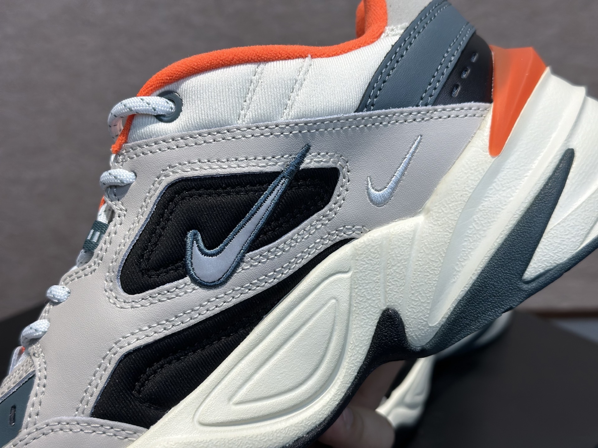 Nike M2K Tekno 系列低帮复古潮流百搭旅游老爹休闲运动鞋 “月球灰橙” CI2969-001-Top High Quatity Cheap Sneakers Fashion Clothing Clothes Bags handbags Shoes of all Brand wholesale With The best Quality And Beautiful Price from China Factory Chinese suppliers wholesaler seller Nike M2K Tekno 系列低帮复古潮流百搭旅游老爹休闲运动鞋 “月球灰橙” CI2969-001