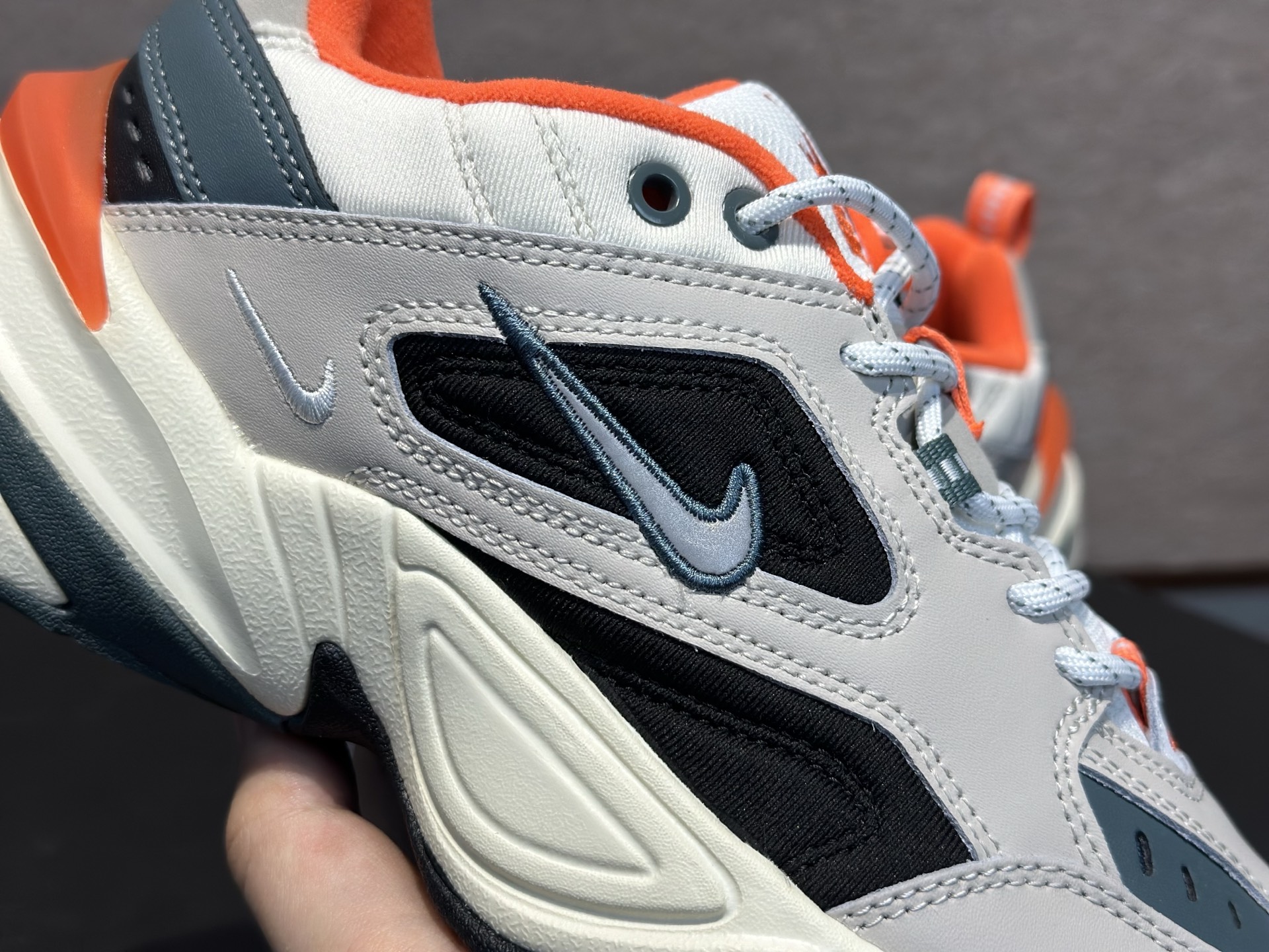 Nike M2K Tekno 系列低帮复古潮流百搭旅游老爹休闲运动鞋 “月球灰橙” CI2969-001-Top High Quatity Cheap Sneakers Fashion Clothing Clothes Bags handbags Shoes of all Brand wholesale With The best Quality And Beautiful Price from China Factory Chinese suppliers wholesaler seller Nike M2K Tekno 系列低帮复古潮流百搭旅游老爹休闲运动鞋 “月球灰橙” CI2969-001