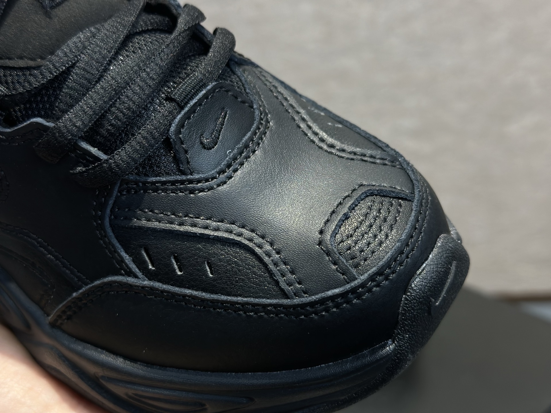 耐克 Nike M2K Tekno 系列低帮复古潮流百搭旅游老爹风休闲运动鞋 “全黑武士” AV4789-002