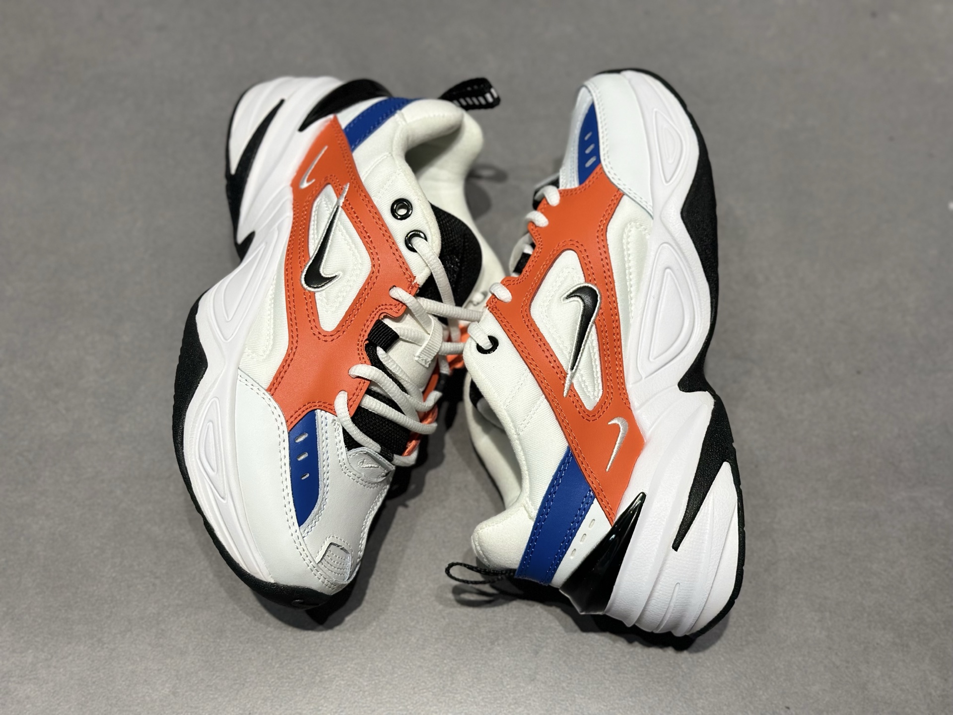 Nike M2K Tekno 白橙蓝黑撞色-Top High Quatity Cheap Sneakers Fashion Clothing Clothes Bags handbags Shoes of all Brand wholesale With The best Quality And Beautiful Price from China Factory Chinese suppliers wholesaler seller Nike M2K Tekno 白橙蓝黑撞色