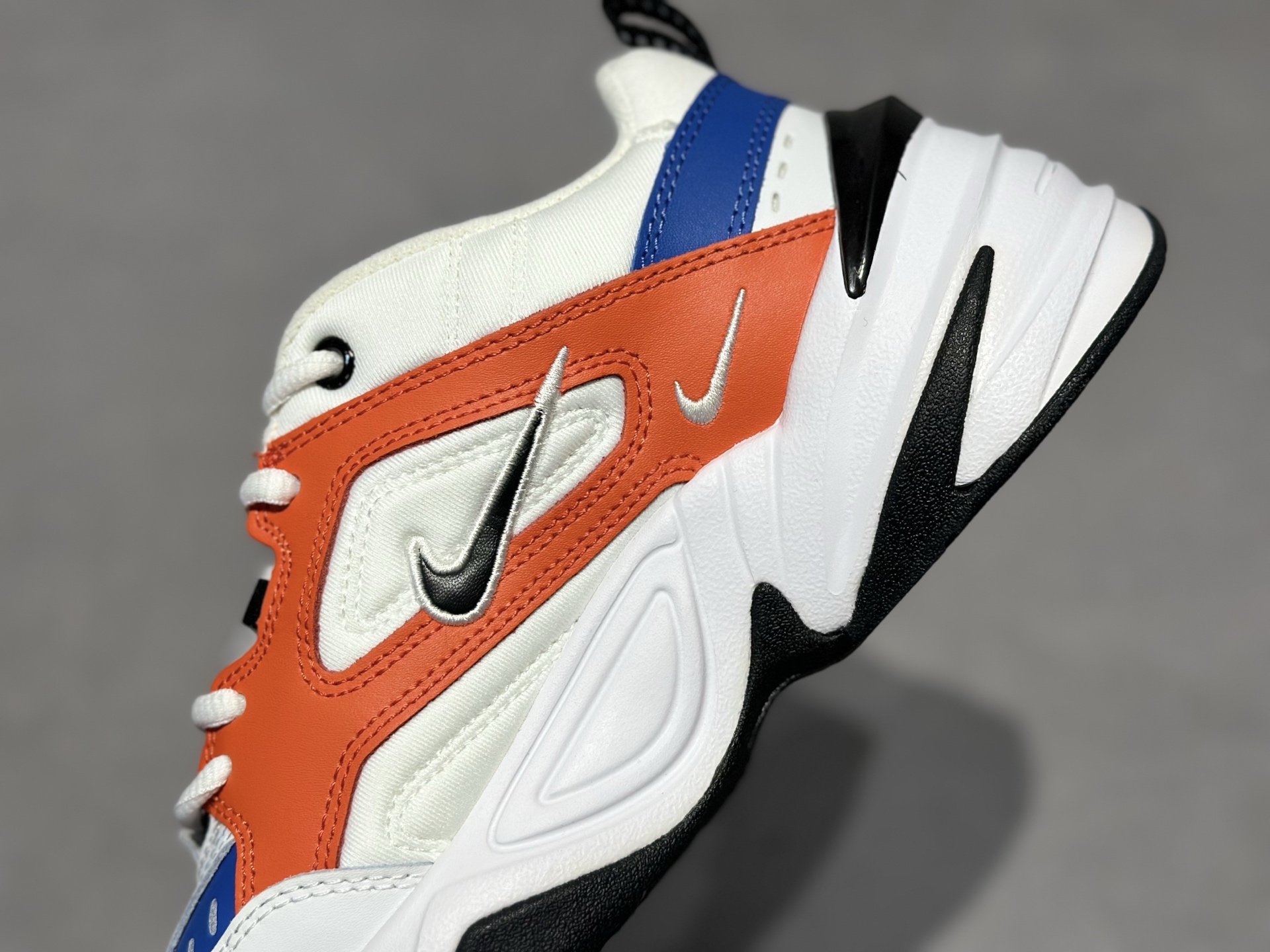 Nike M2K Tekno 白橙蓝黑撞色-Top High Quatity Cheap Sneakers Fashion Clothing Clothes Bags handbags Shoes of all Brand wholesale With The best Quality And Beautiful Price from China Factory Chinese suppliers wholesaler seller Nike M2K Tekno 白橙蓝黑撞色