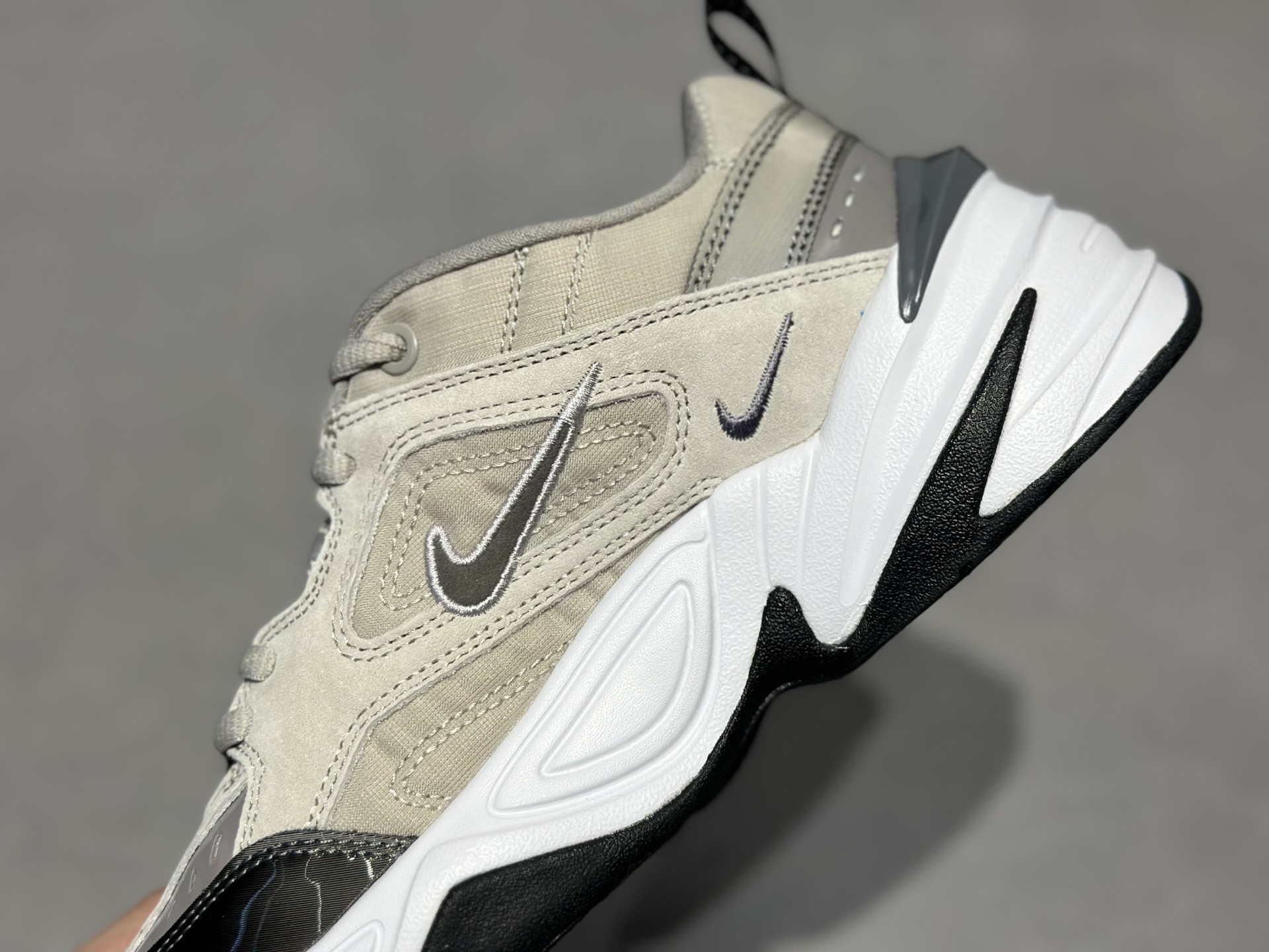 200 Nike M2K Tekno 浅灰深灰黑撞色-Chinese UA Cheap High Quatity Brand Clothes Bags handbags Sneakers wholesale wholesaler seller from China Factory suppliers Fashion Clothing Shoes best Quality Beautiful Price 200 Nike M2K Tekno 浅灰深灰黑撞色