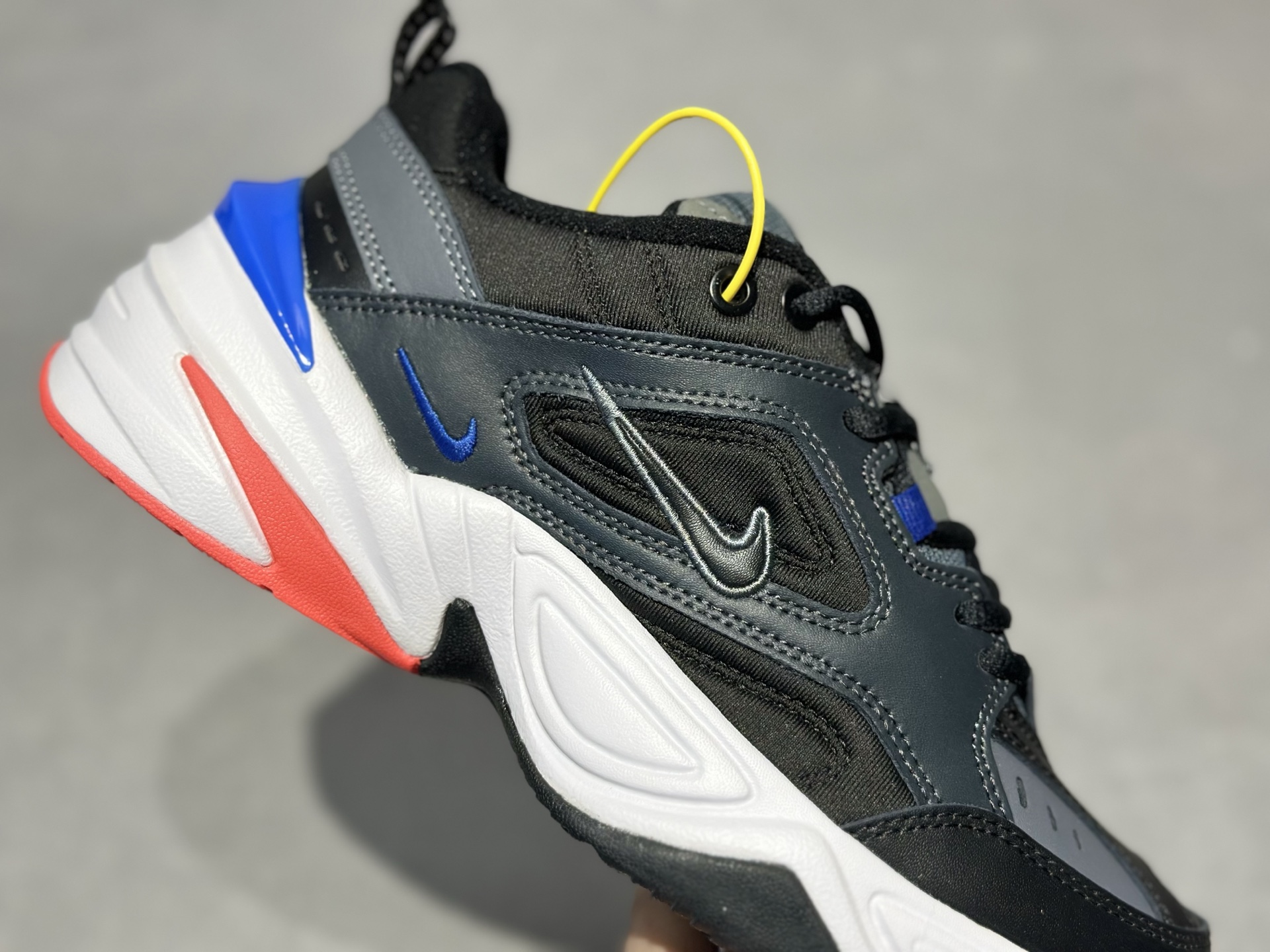 Nike M2K Tekno 黑灰蓝红撞色-Top High Quatity Cheap Sneakers Fashion Clothing Clothes Bags handbags Shoes of all Brand wholesale With The best Quality And Beautiful Price from China Factory Chinese suppliers wholesaler seller Nike M2K Tekno 黑灰蓝红撞色