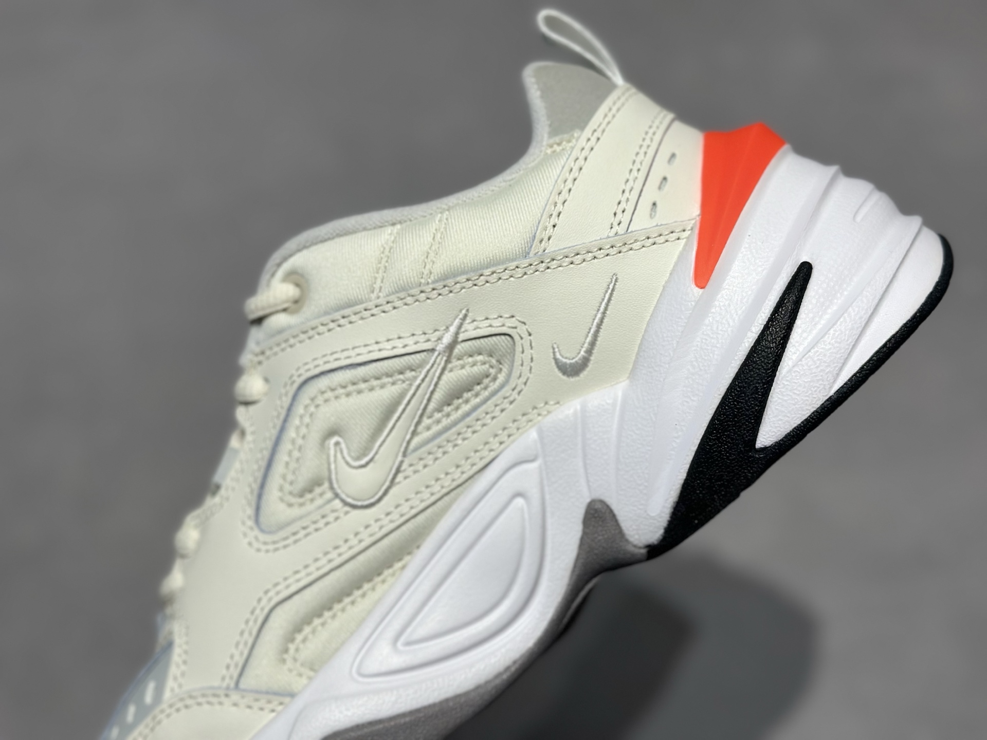 Nike M2K Tekno 米白浅灰橙黑撞色-Top High Quatity Cheap Sneakers Fashion Clothing Clothes Bags handbags Shoes of all Brand wholesale With The best Quality And Beautiful Price from China Factory Chinese suppliers wholesaler seller Nike M2K Tekno 米白浅灰橙黑撞色