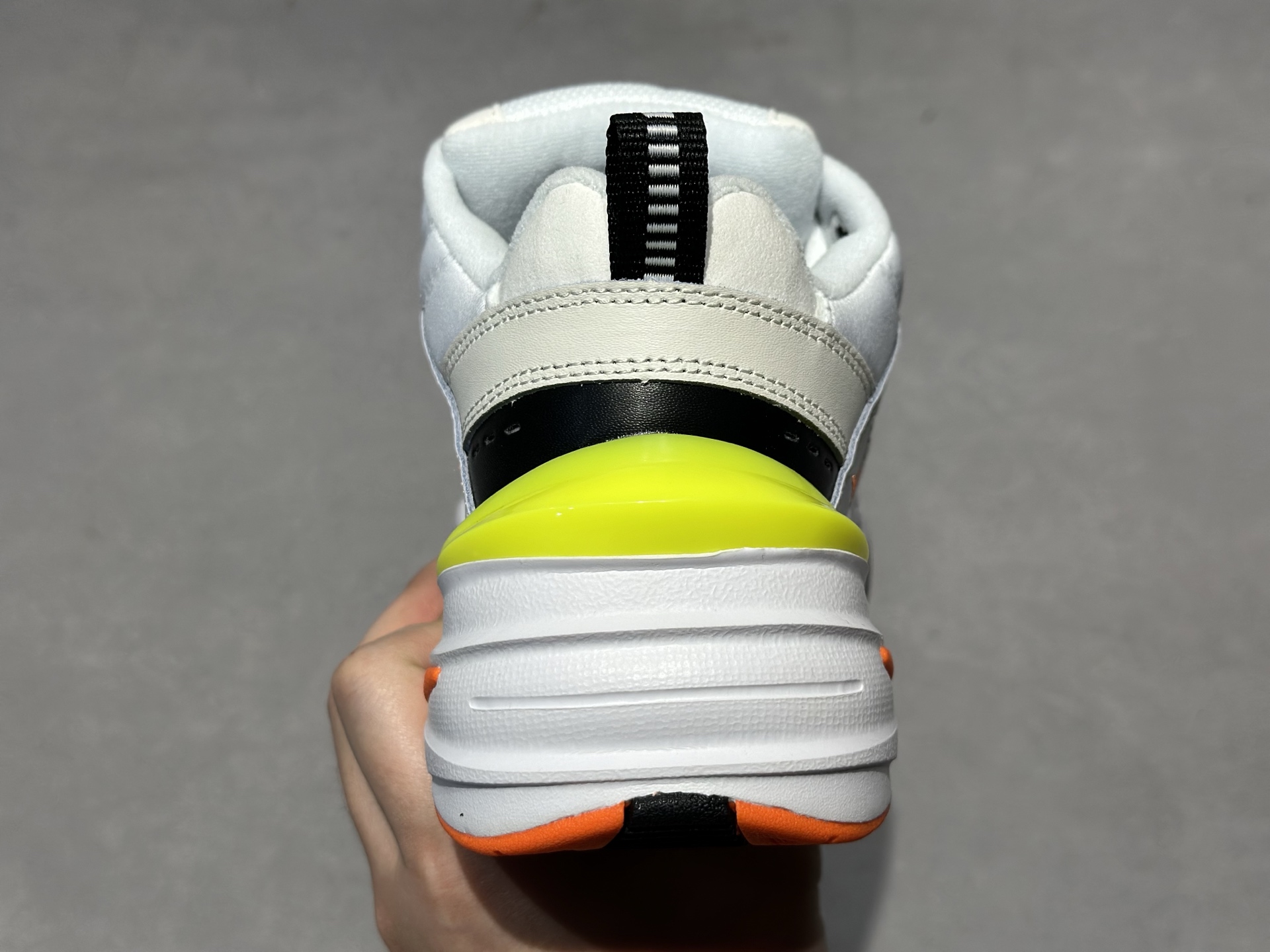 Nike M2K Tekno 白浅灰荧光黄橙黑撞色-Top High Quatity Cheap Sneakers Fashion Clothing Clothes Bags handbags Shoes of all Brand wholesale With The best Quality And Beautiful Price from China Factory Chinese suppliers wholesaler seller Nike M2K Tekno 白浅灰荧光黄橙黑撞色