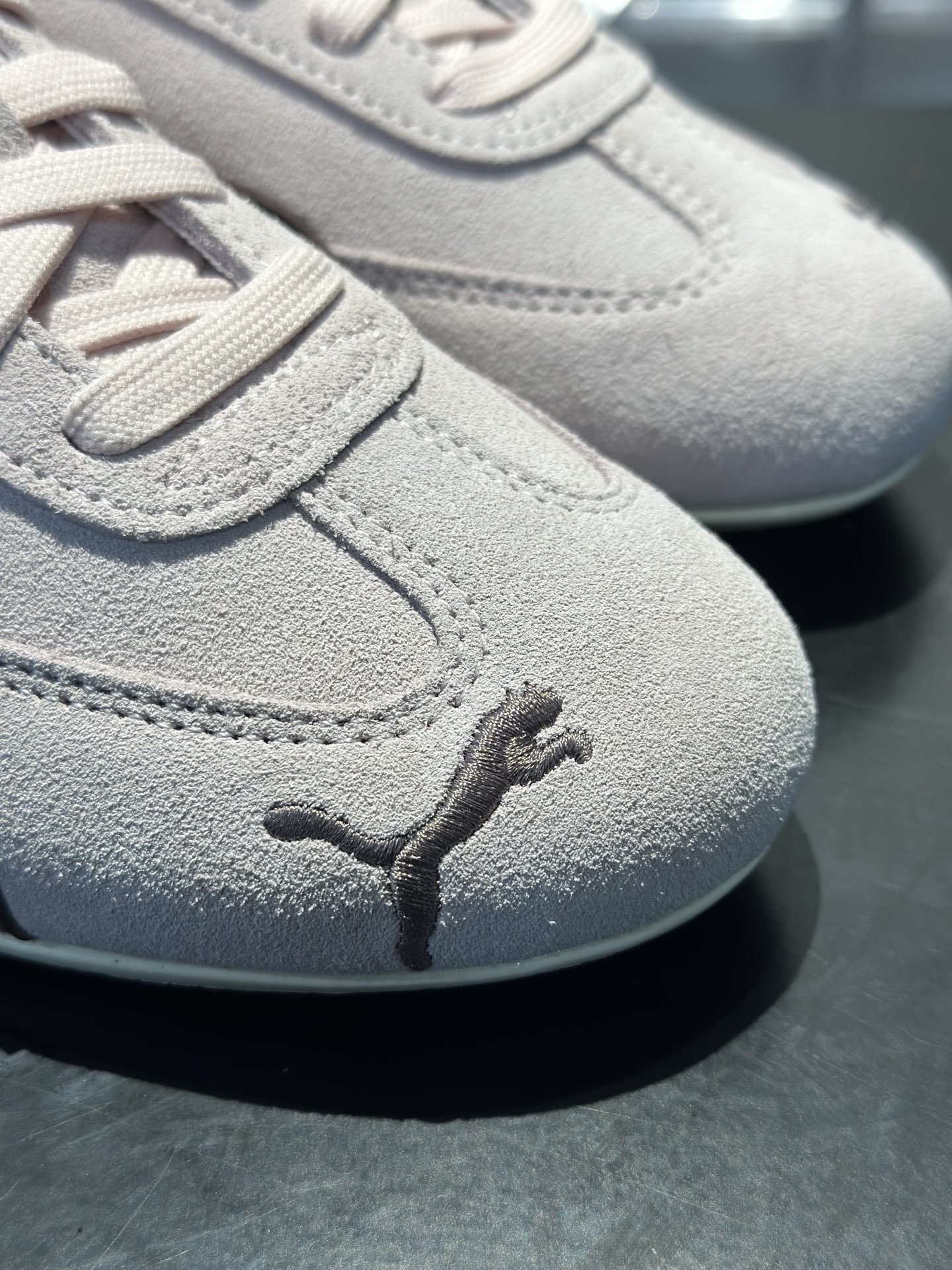 PUMA Speedcat 浅灰紫 温柔低饱和复古鞋 浅灰紫麂皮 深棕拼条 薄荷绿防滑底-Top High Quatity Cheap Sneakers Fashion Clothing Clothes Bags handbags Shoes of all Brand wholesale With The best Quality And Beautiful Price from China Factory Chinese suppliers wholesaler seller PUMA Speedcat 浅灰紫 温柔低饱和复古鞋 浅灰紫麂皮 深棕拼条 薄荷绿防滑底