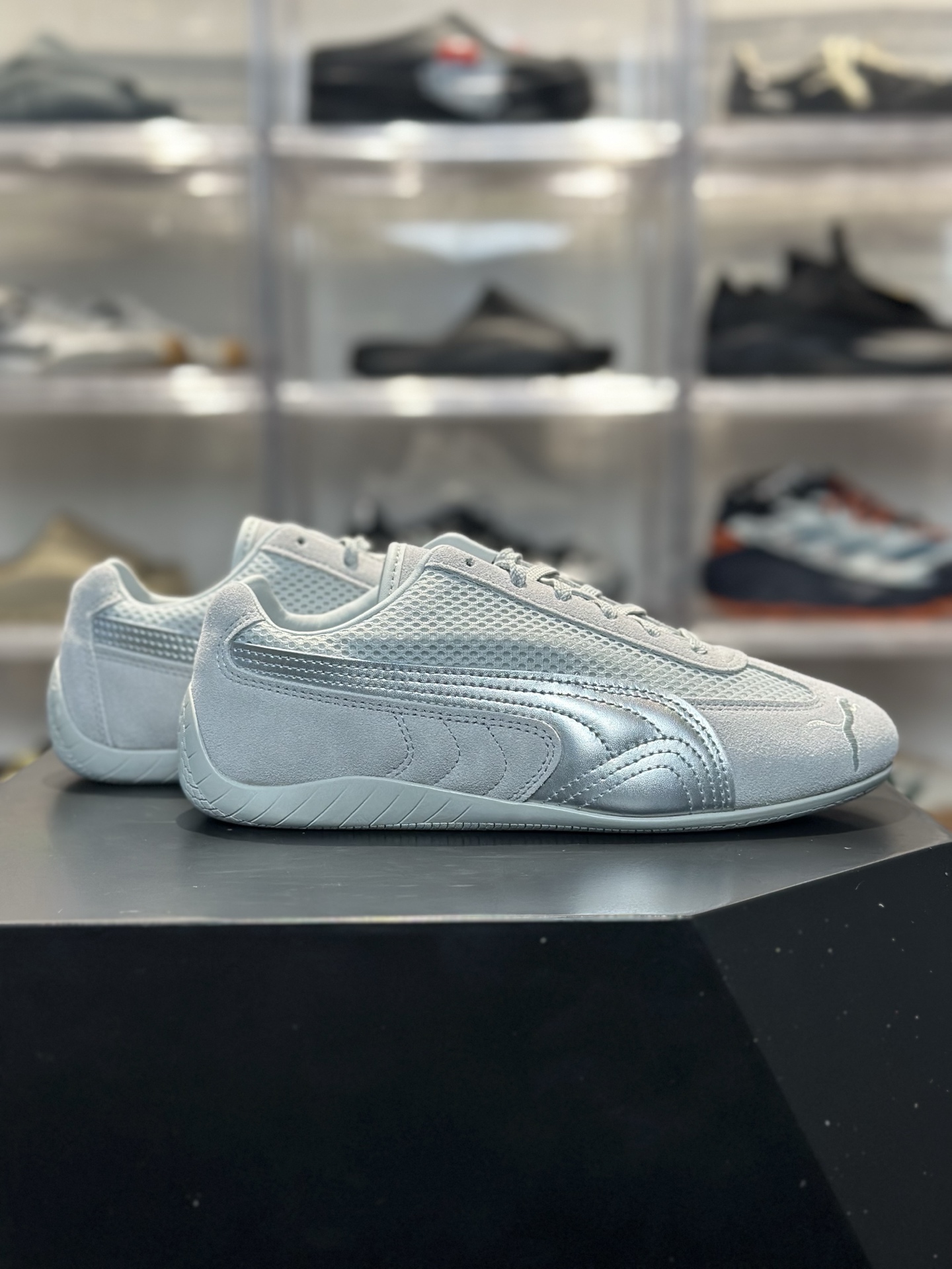 PUMA Speedcat 浅灰网面春夏透气复古鞋 网眼布 麂皮拼接 生胶防滑底 显脚瘦鞋型 全码现货 男女同款 / 透气清爽 / 四季可穿 闭眼入不踩雷-Top High Quatity Cheap Sneakers Fashion Clothing Clothes Bags handbags Shoes of all Brand wholesale With The best Quality And Beautiful Price from China Factory Chinese suppliers wholesaler seller PUMA Speedcat 浅灰网面春夏透气复古鞋 网眼布 麂皮拼接 生胶防滑底 显脚瘦鞋型 全码现货 男女同款 / 透气清爽 / 四季可穿 闭眼入不踩雷