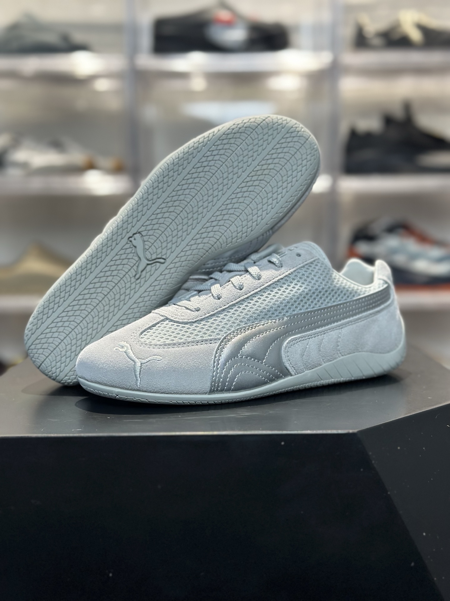 PUMA Speedcat 浅灰网面春夏透气复古鞋 网眼布 麂皮拼接 生胶防滑底 显脚瘦鞋型 全码现货 男女同款 / 透气清爽 / 四季可穿 闭眼入不踩雷-Top High Quatity Cheap Sneakers Fashion Clothing Clothes Bags handbags Shoes of all Brand wholesale With The best Quality And Beautiful Price from China Factory Chinese suppliers wholesaler seller PUMA Speedcat 浅灰网面春夏透气复古鞋 网眼布 麂皮拼接 生胶防滑底 显脚瘦鞋型 全码现货 男女同款 / 透气清爽 / 四季可穿 闭眼入不踩雷