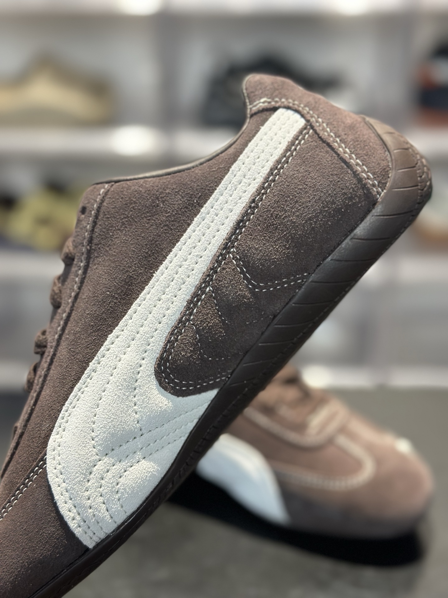 PUMA Speedcat 深棕麂皮 秋冬复古神鞋 深棕麂皮 米白拼条-Top High Quatity Cheap Sneakers Fashion Clothing Clothes Bags handbags Shoes of all Brand wholesale With The best Quality And Beautiful Price from China Factory Chinese suppliers wholesaler seller PUMA Speedcat 深棕麂皮 秋冬复古神鞋 深棕麂皮 米白拼条