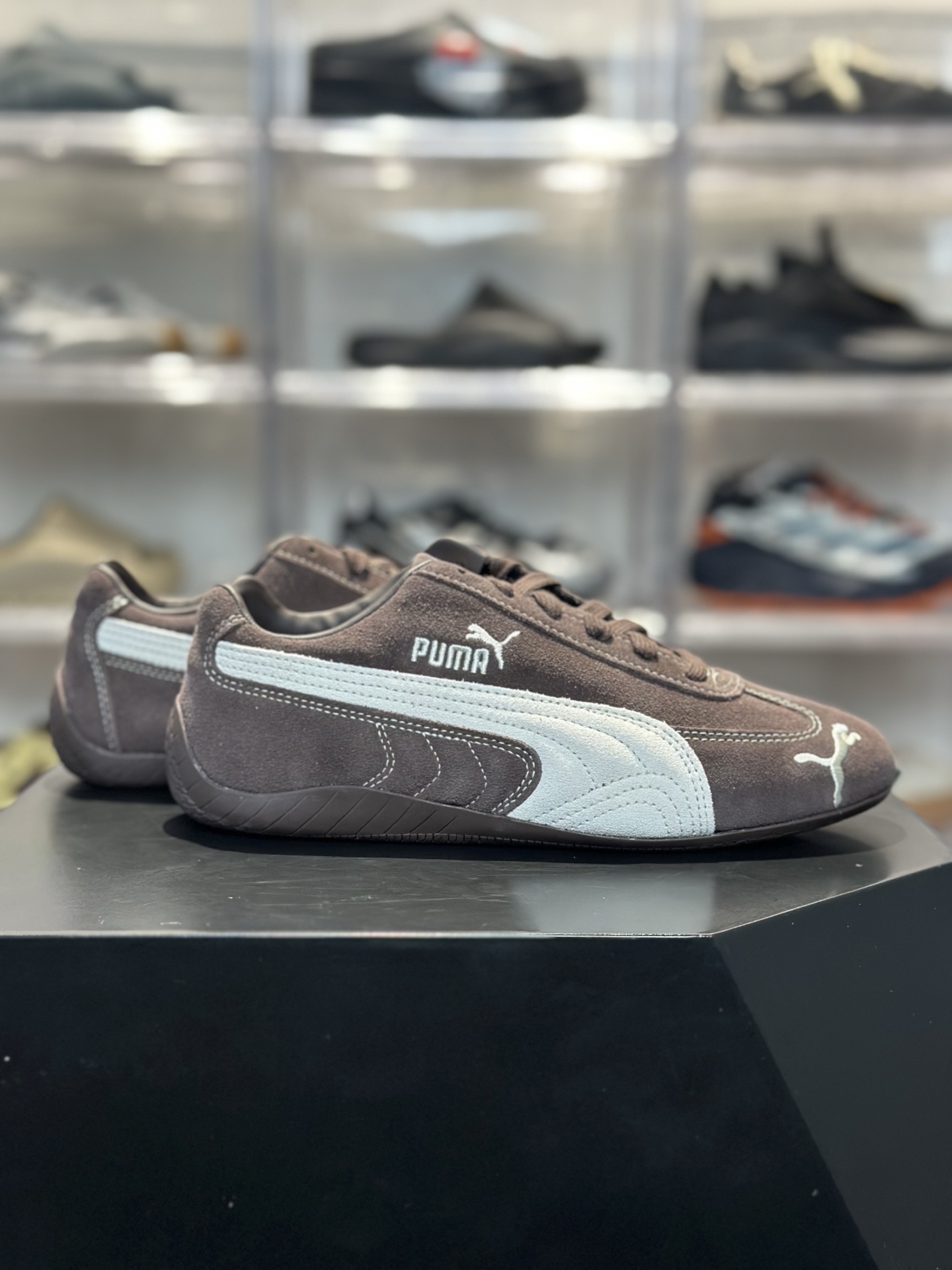 PUMA Speedcat 深棕麂皮 秋冬复古神鞋 深棕麂皮 米白拼条-Top High Quatity Cheap Sneakers Fashion Clothing Clothes Bags handbags Shoes of all Brand wholesale With The best Quality And Beautiful Price from China Factory Chinese suppliers wholesaler seller PUMA Speedcat 深棕麂皮 秋冬复古神鞋 深棕麂皮 米白拼条