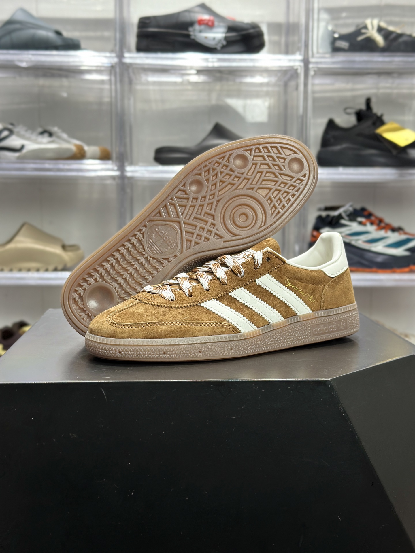 160 adidas Handball Spezial 摩卡棕德训鞋 KI5938