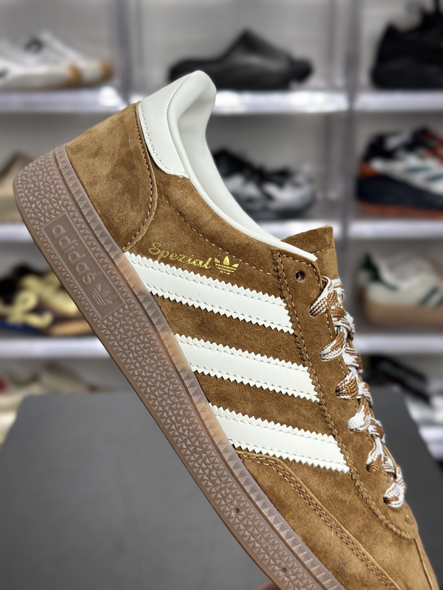 160 adidas Handball Spezial 摩卡棕德训鞋 KI5938