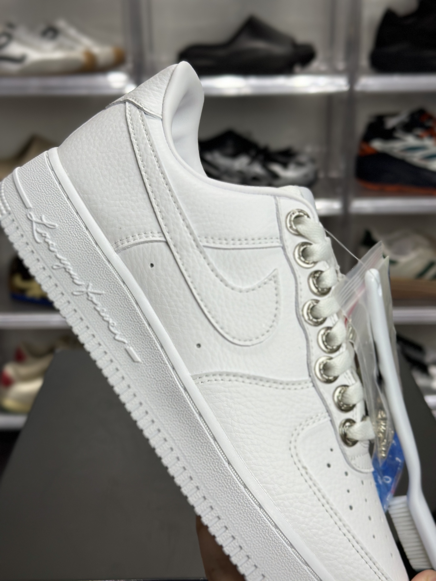Nike Nocta x Air Force 1 爱心底联名款 CZ8065-100-Top High Quatity Cheap Sneakers Fashion Clothing Clothes Bags handbags Shoes of all Brand wholesale With The best Quality And Beautiful Price from China Factory Chinese suppliers wholesaler seller Nike Nocta x Air Force 1 爱心底联名款 CZ8065-100