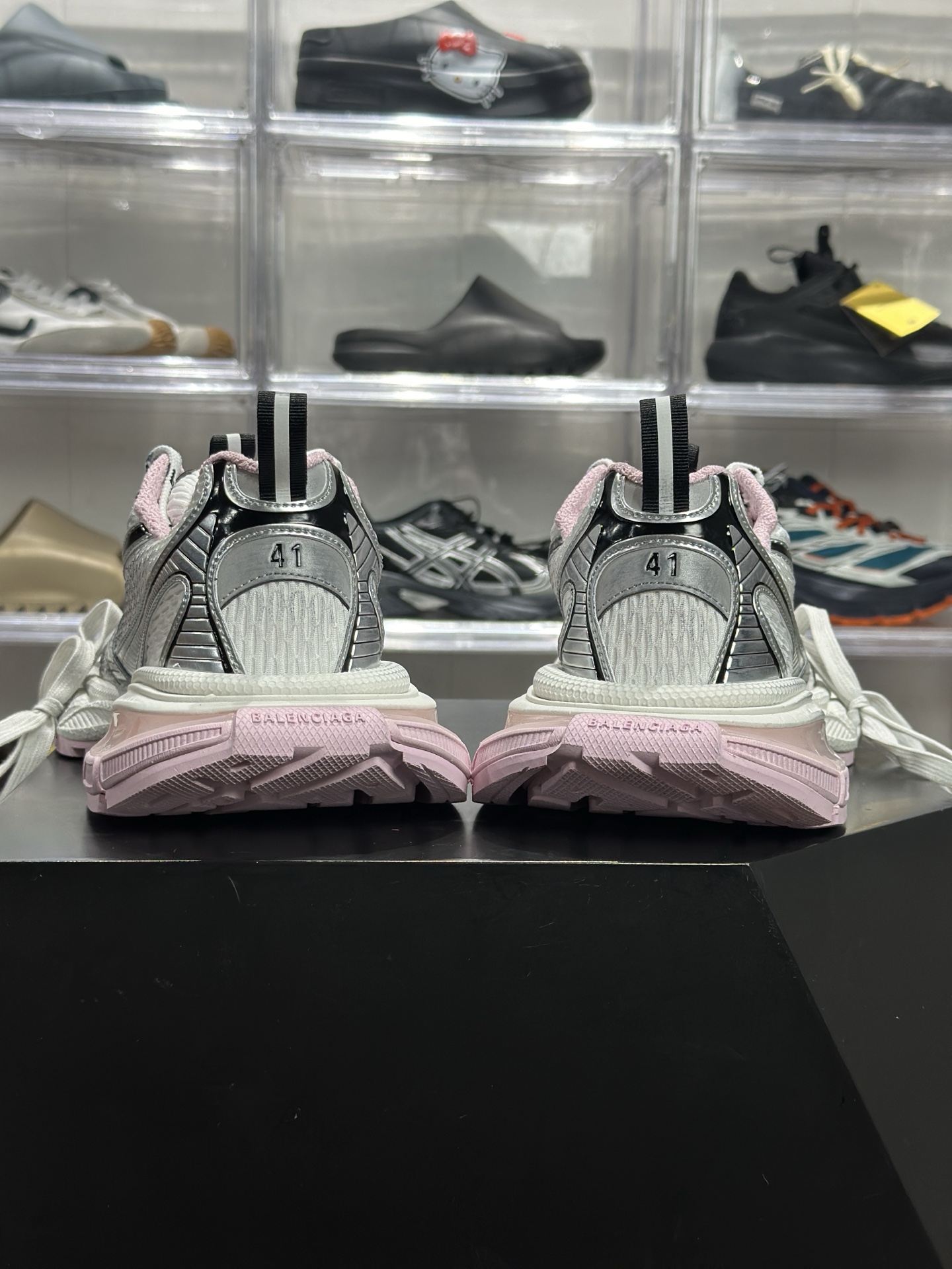 Balenciaga 3XL Gel 白黑粉款 814229-Top High Quatity Cheap Sneakers Fashion Clothing Clothes Bags handbags Shoes of all Brand wholesale With The best Quality And Beautiful Price from China Factory Chinese suppliers wholesaler seller Balenciaga 3XL Gel 白黑粉款 814229
