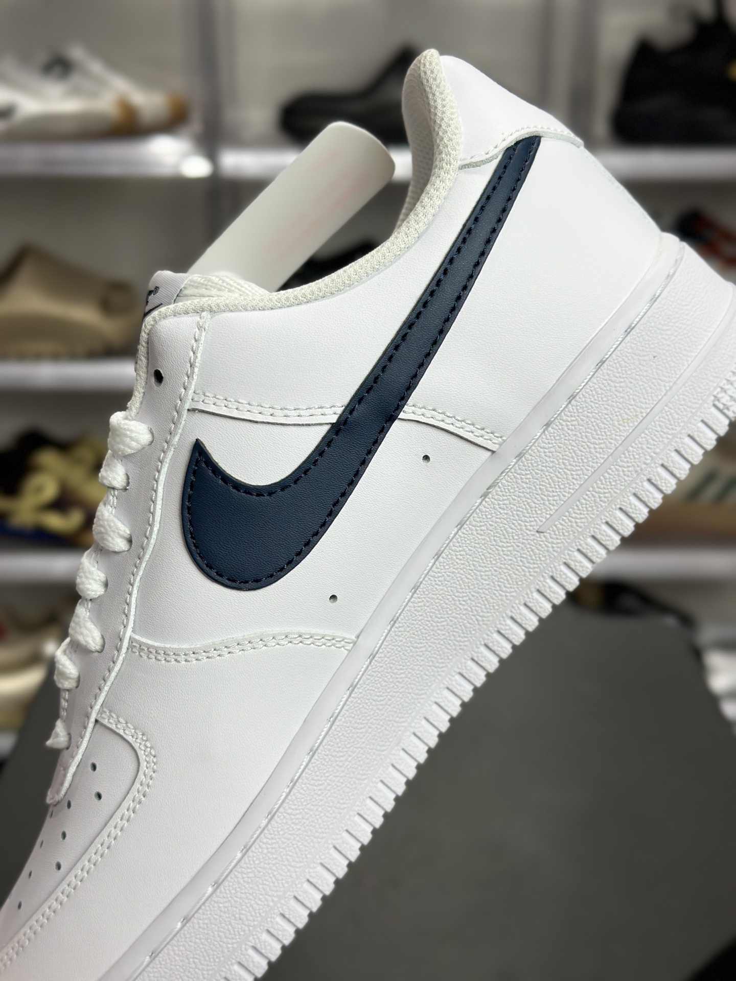 Nike Air Force 1 '07 (白藏蓝款) IQ0407-100-Top High Quatity Cheap Sneakers Fashion Clothing Clothes Bags handbags Shoes of all Brand wholesale With The best Quality And Beautiful Price from China Factory Chinese suppliers wholesaler seller Nike Air Force 1 '07 (白藏蓝款) IQ0407-100